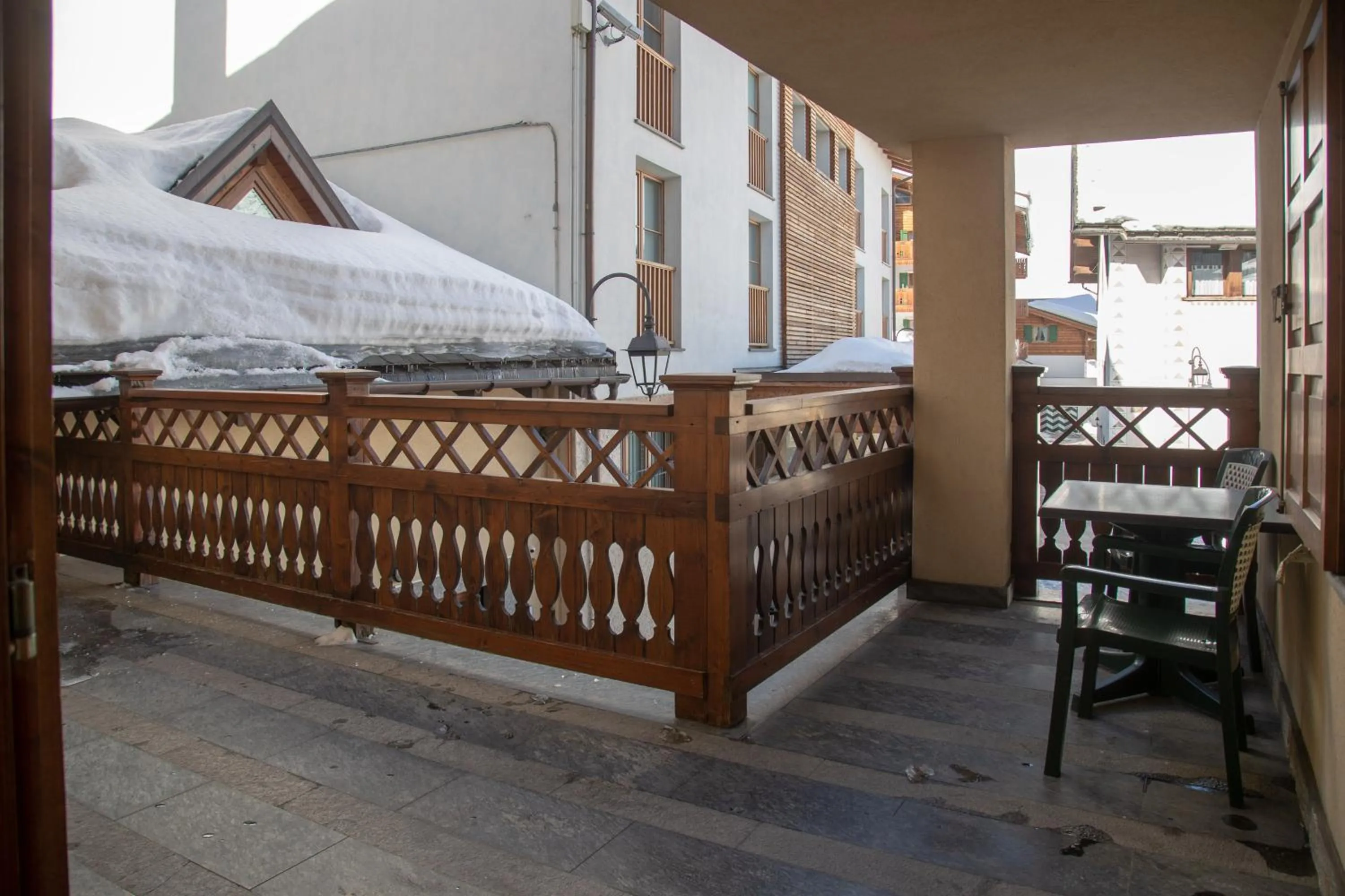 Balcony/Terrace in Hotel Compagnoni
