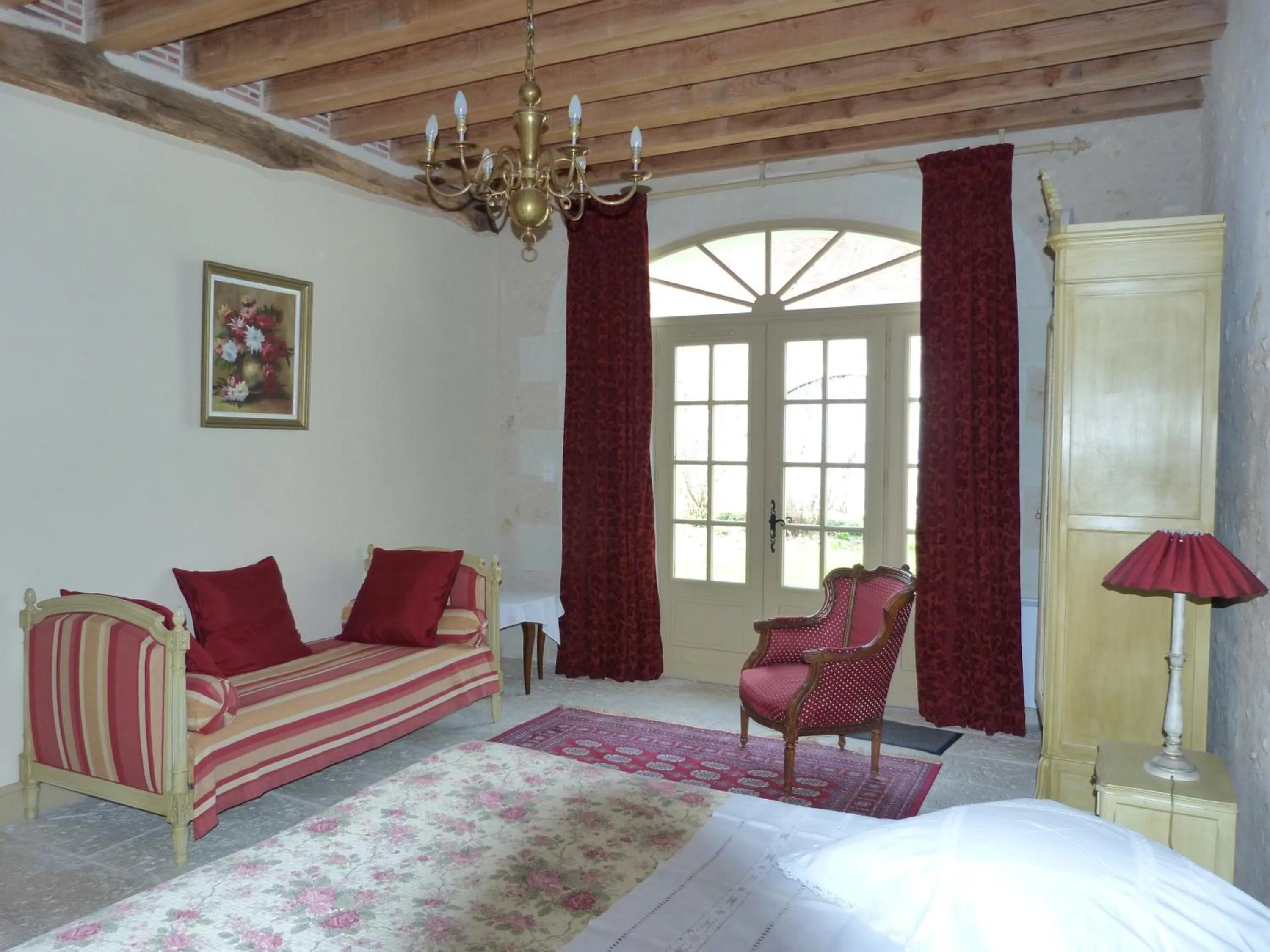 Bed in Le Clos de la Chesneraie