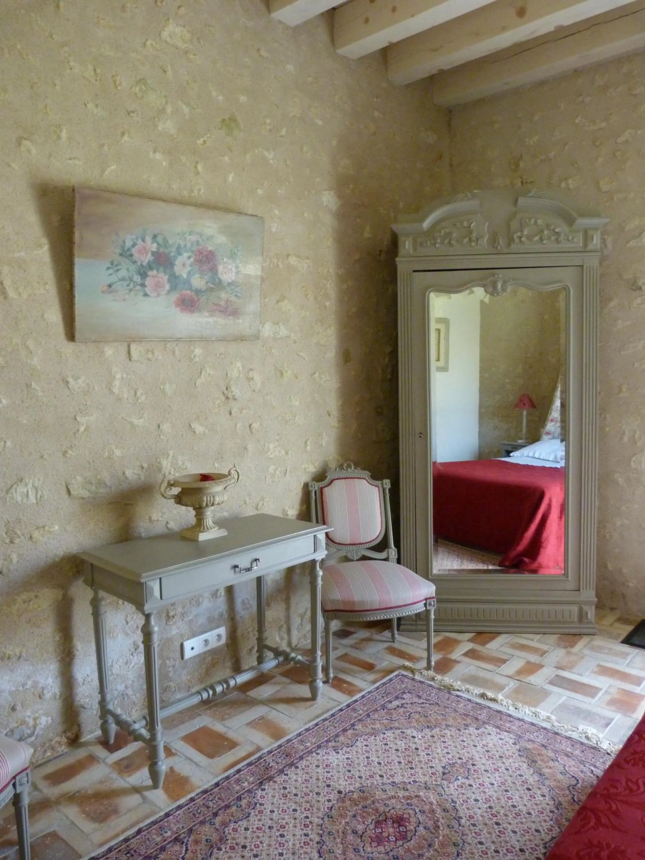 Bed in Le Clos de la Chesneraie