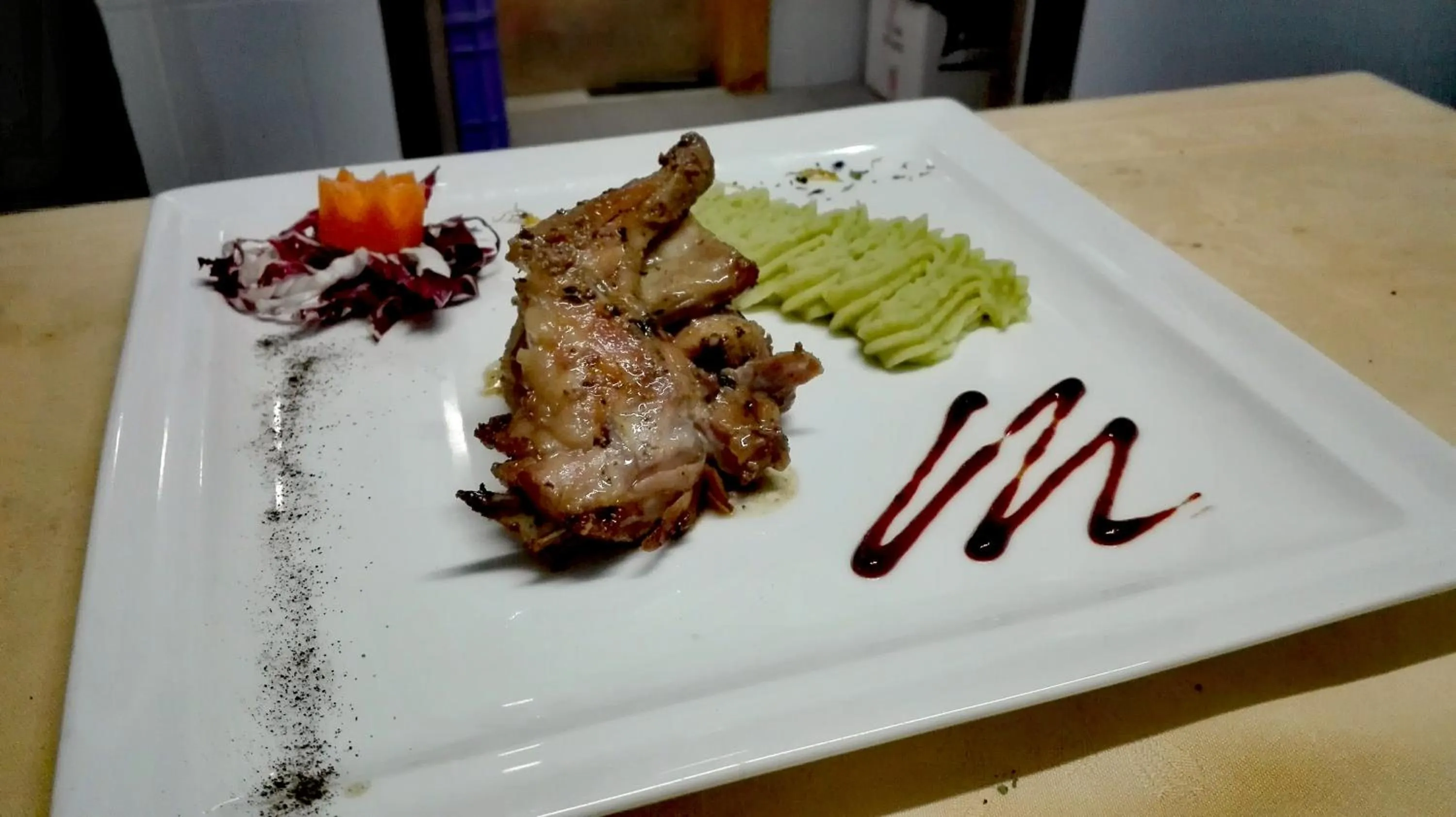 Food close-up in Hotel St. Raphael