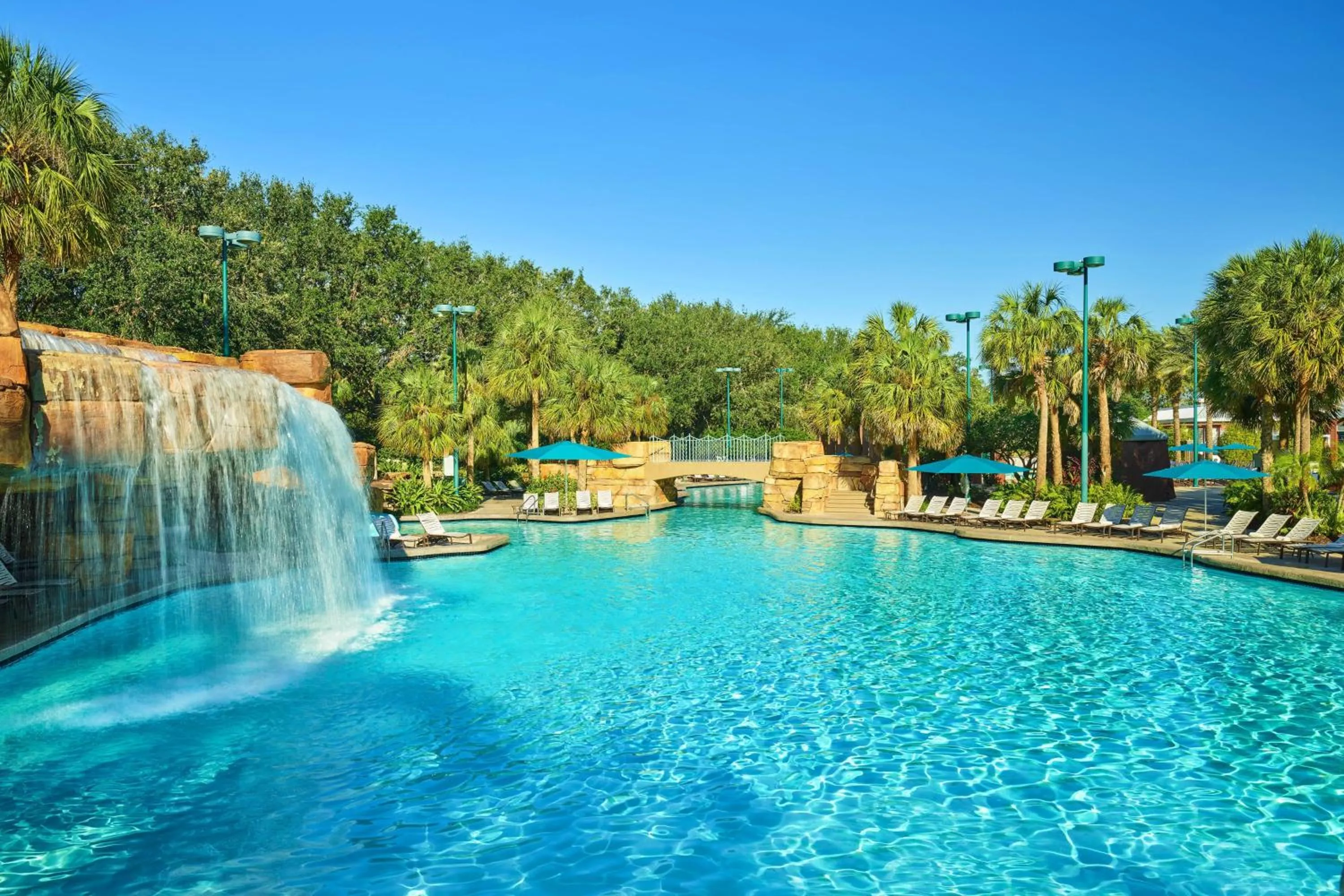 Swimming pool in Walt Disney World Dolphin