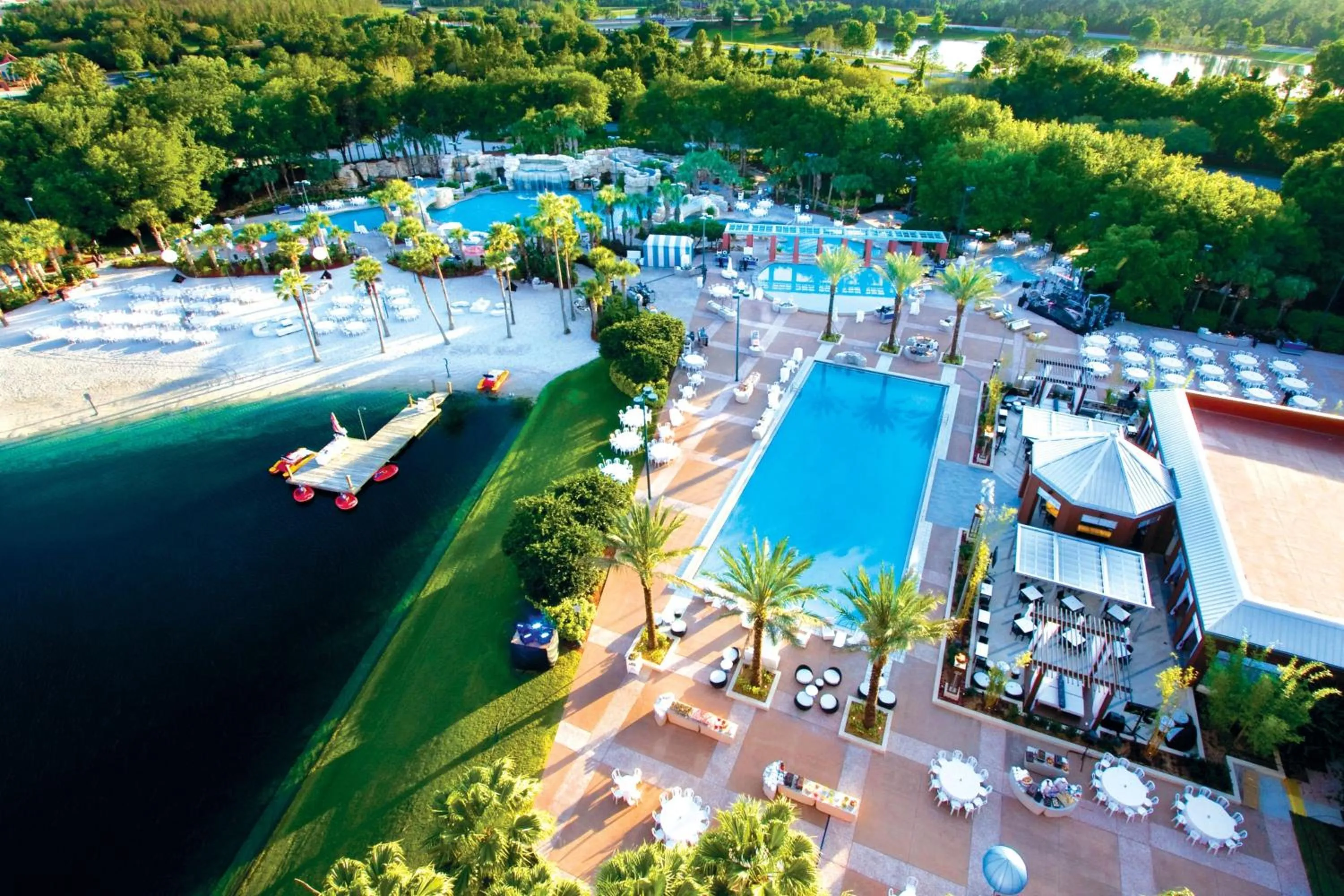 Beach in Walt Disney World Dolphin