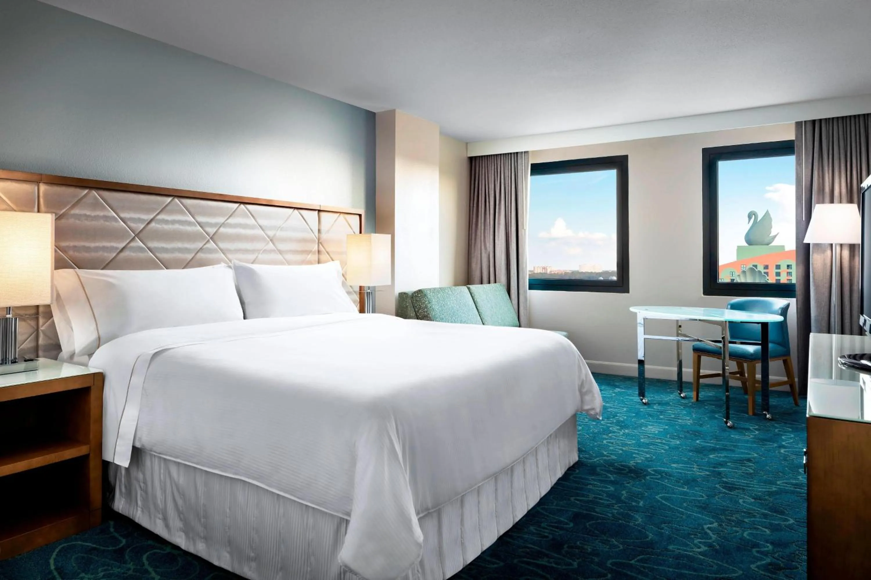 Bedroom, Bed in Walt Disney World Dolphin