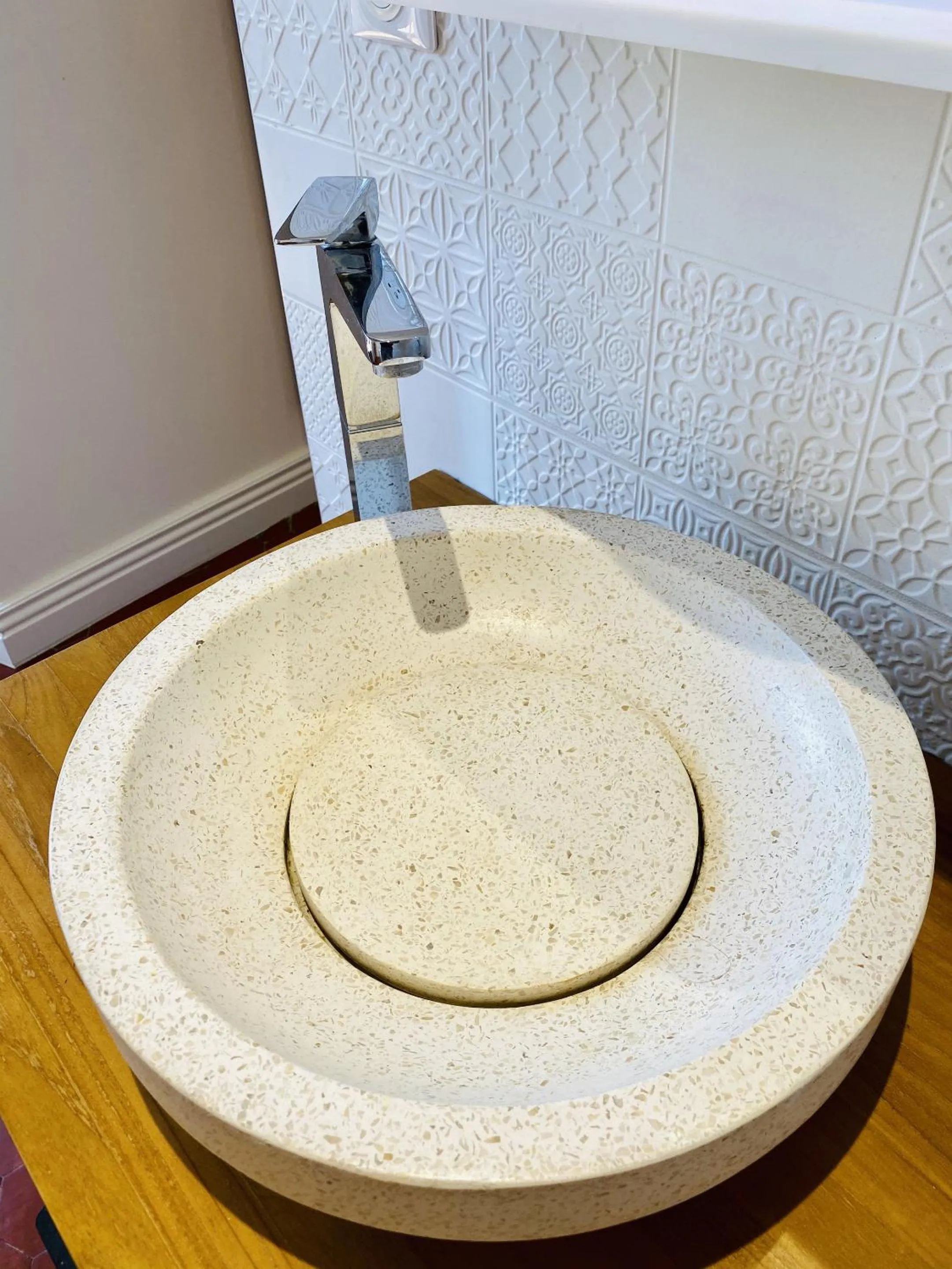 Bathroom in Hostellerie de la fontaine