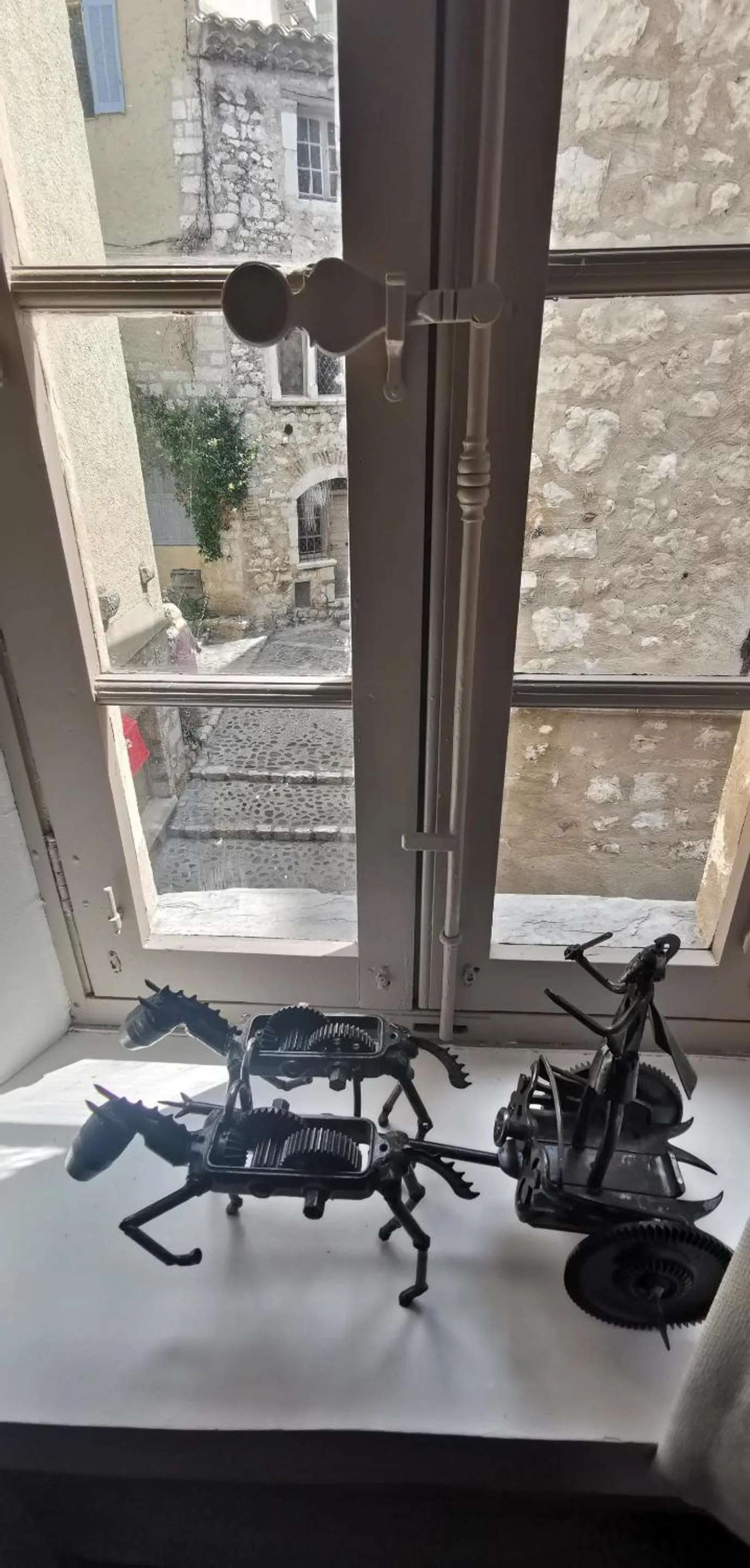 View (from property/room) in Hostellerie de la fontaine