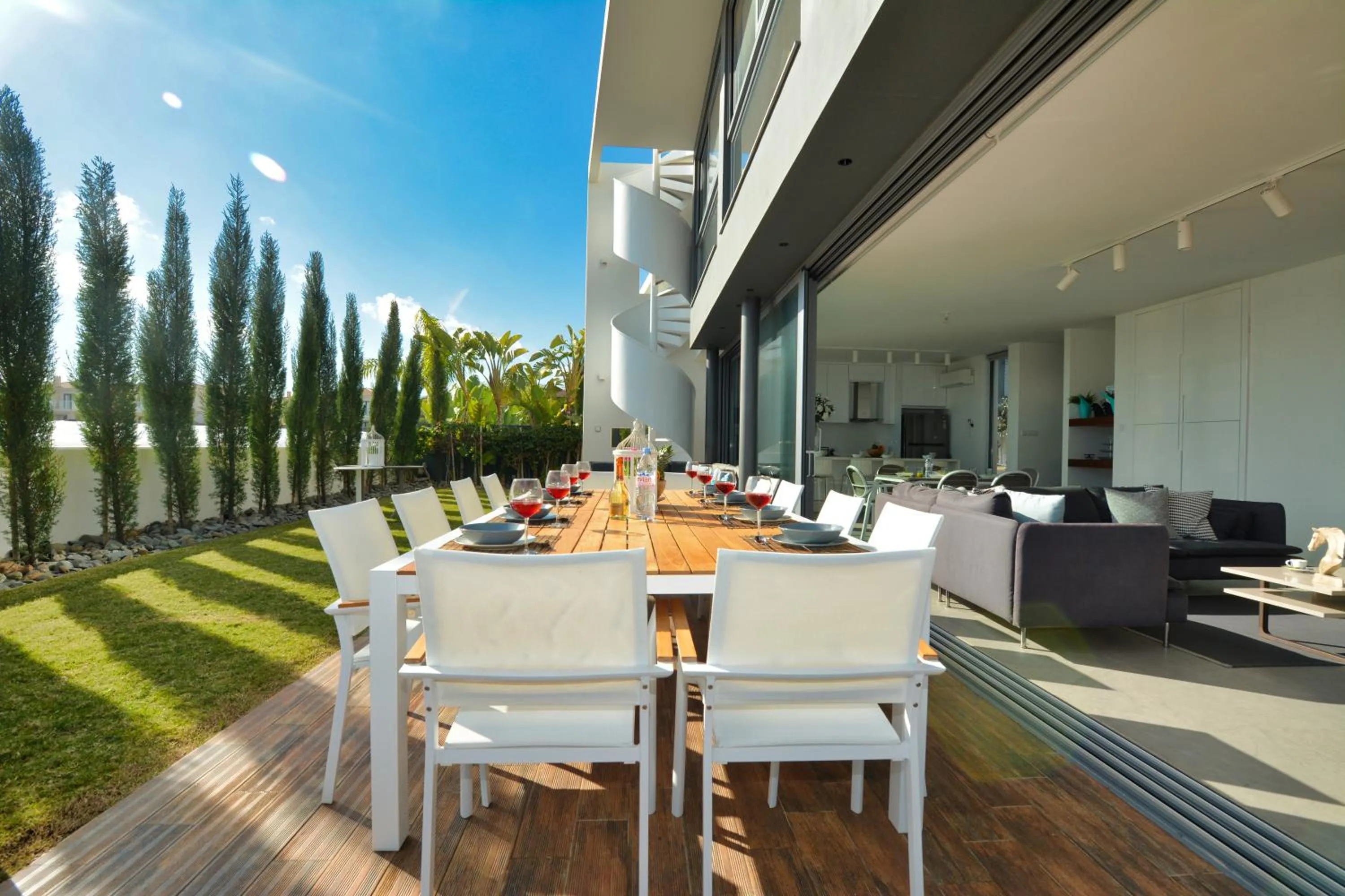 Garden in White Pearl Villas
