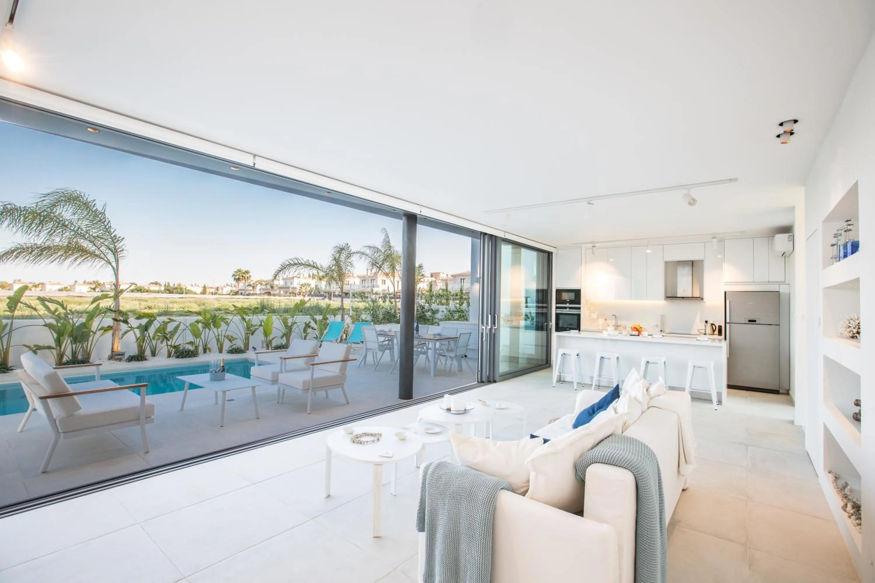 Patio in White Pearl Villas
