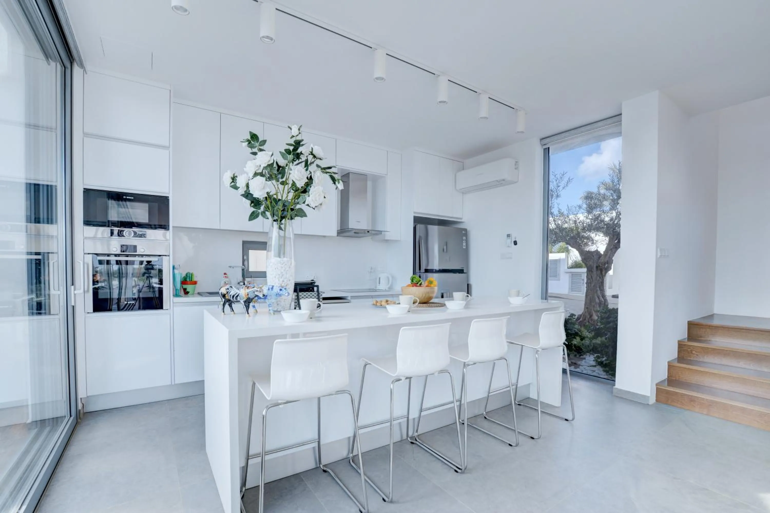 Kitchen or kitchenette in White Pearl Villas