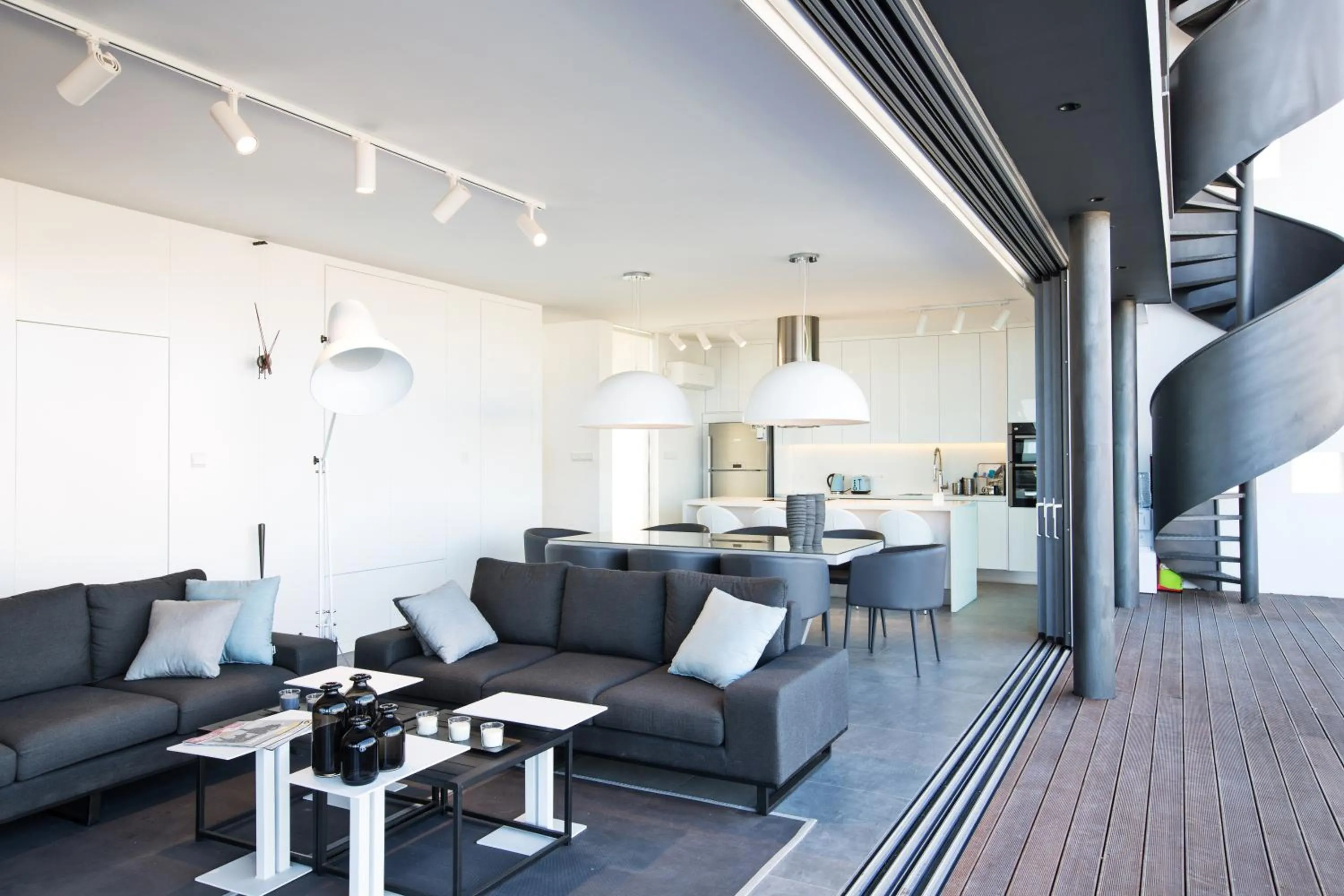 Living room in White Pearl Villas
