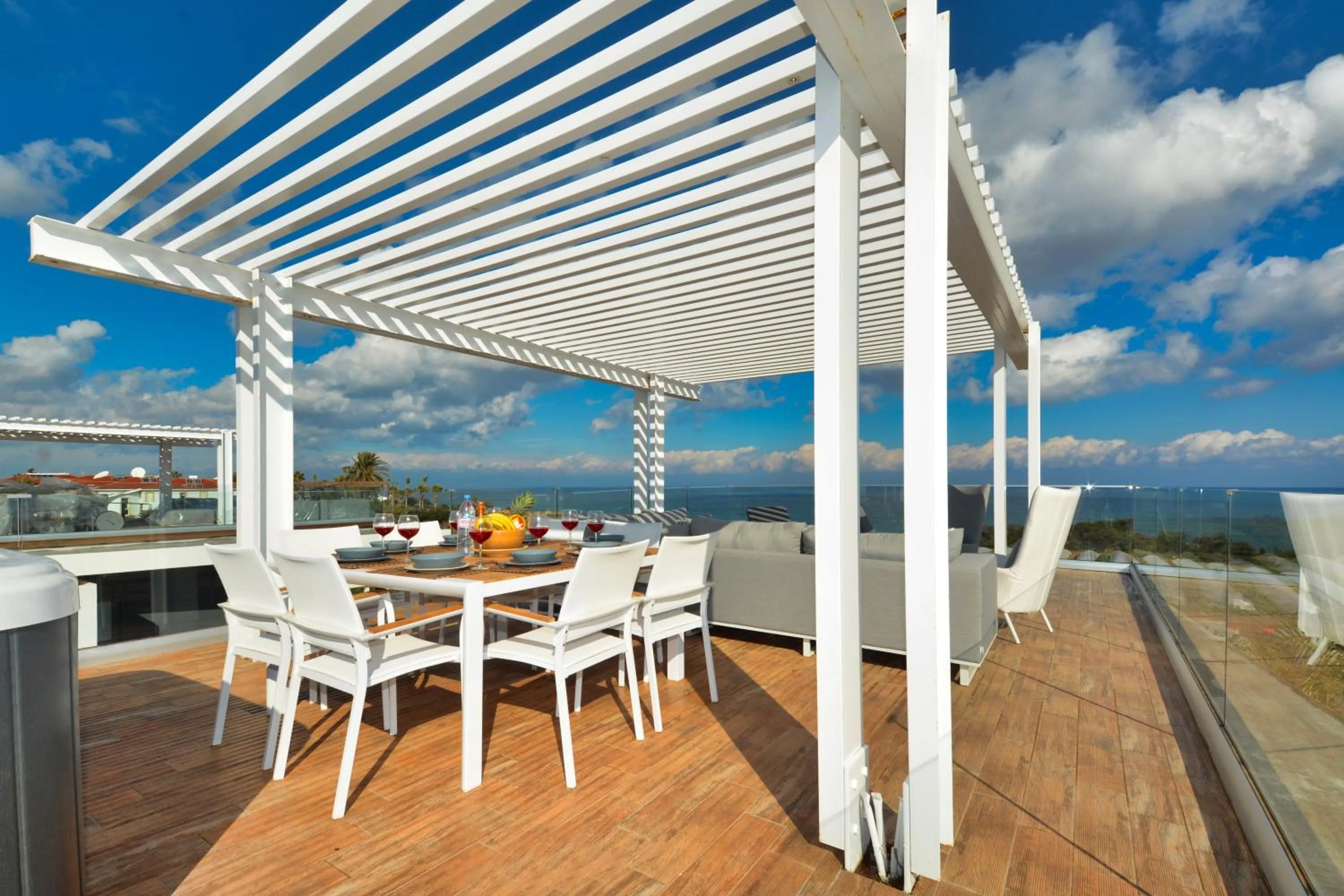 Balcony/Terrace in White Pearl Villas