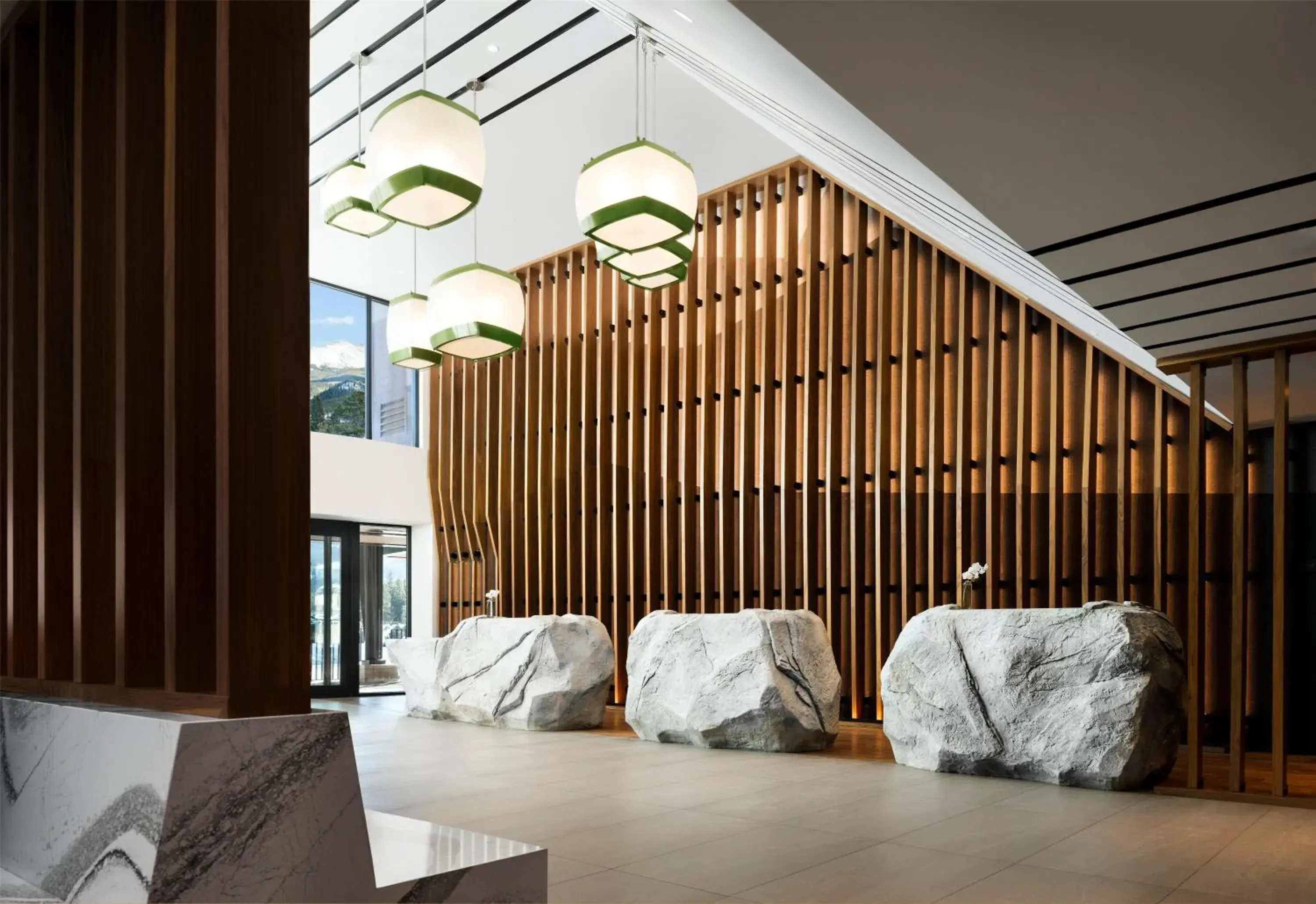 Lobby or reception, Bed in Hotel Alpenrock Breckenridge, Curio Collection by Hilton Lobby or reception, Bed in Hotel Alpenrock Breckenridge, Curio Collection by Hilton