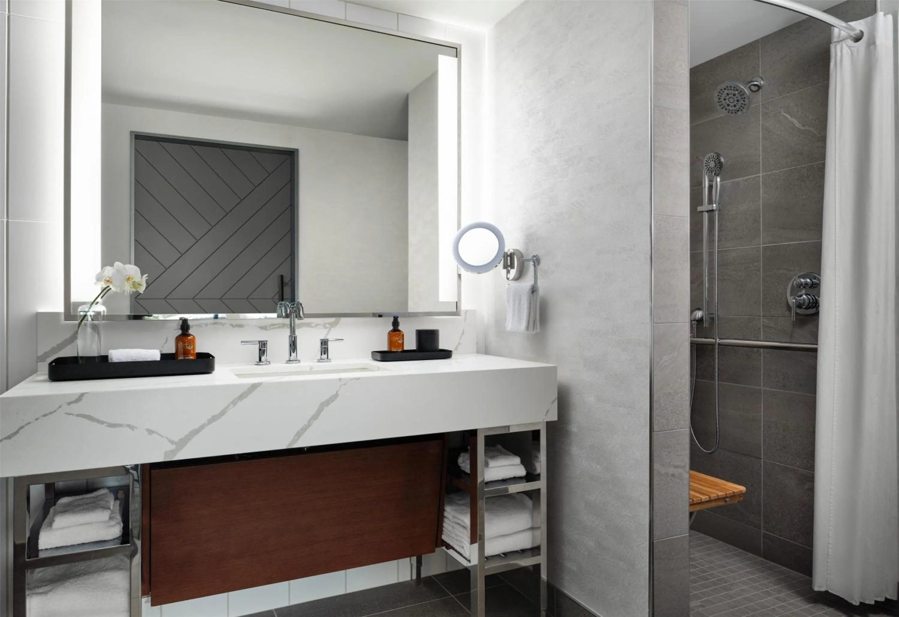 Bathroom in Hotel Alpenrock Breckenridge, Curio Collection by Hilton