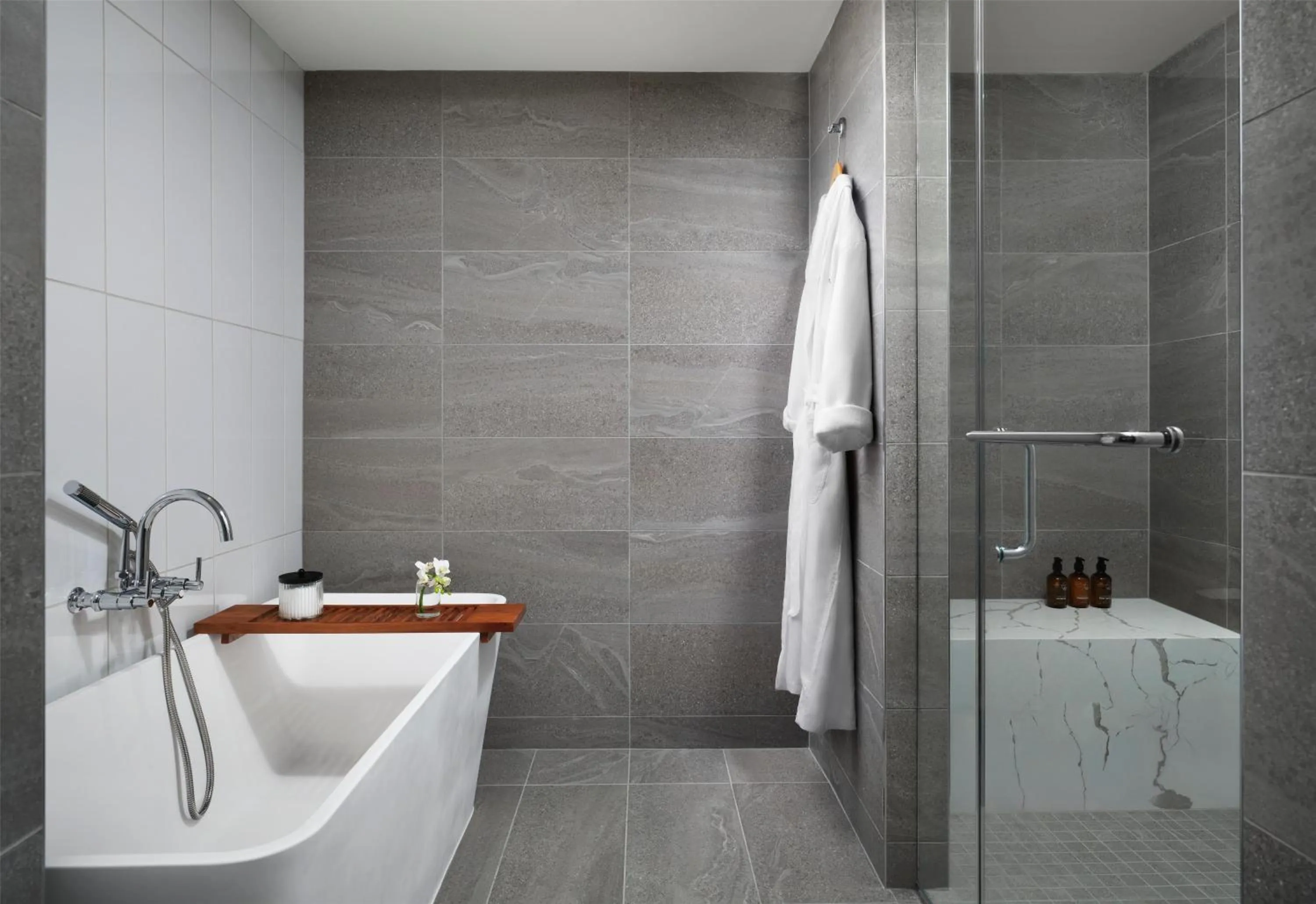 Bathroom in Hotel Alpenrock Breckenridge, Curio Collection by Hilton