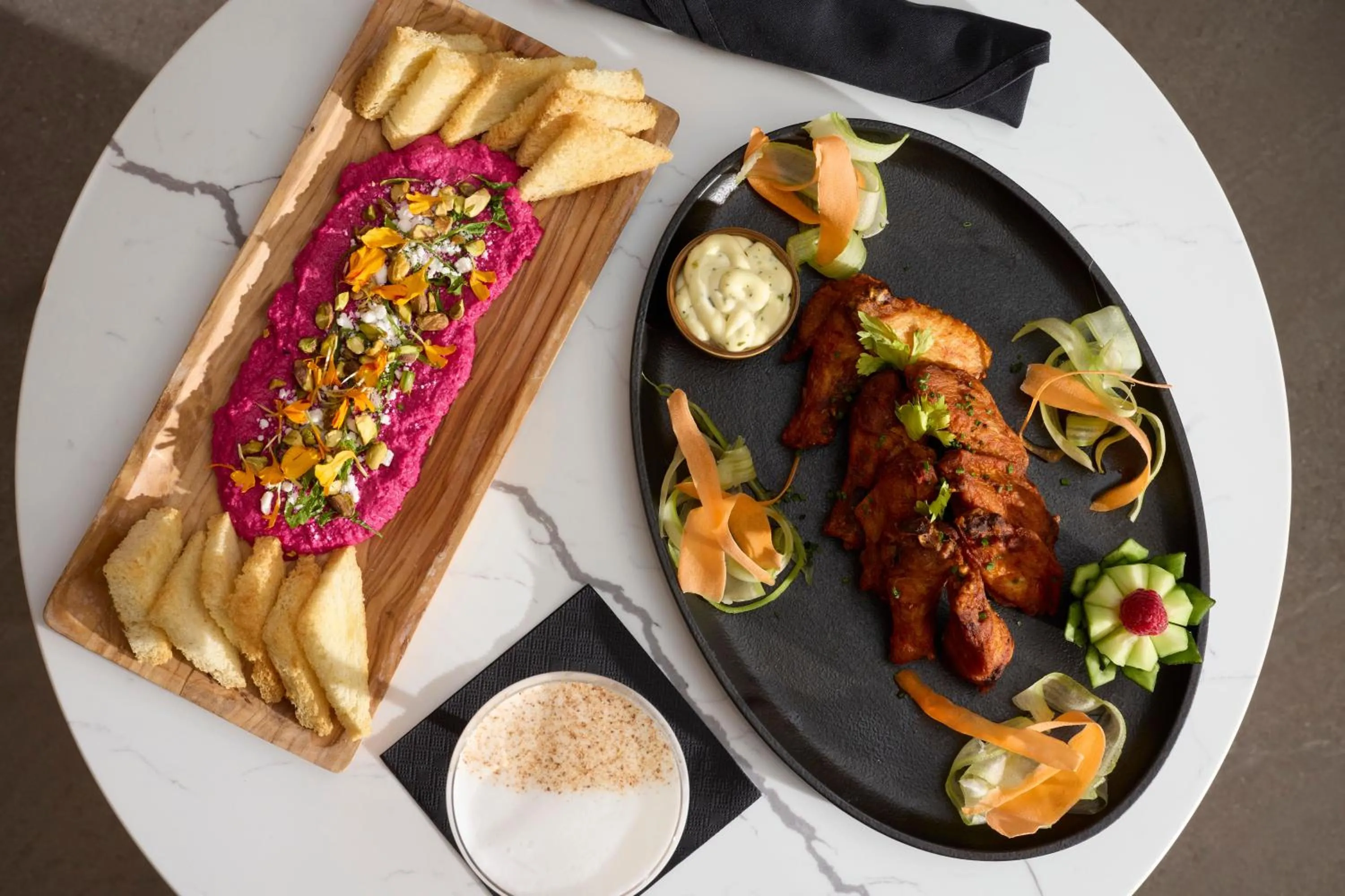 Food and drinks in Hotel Alpenrock Breckenridge, Curio Collection by Hilton