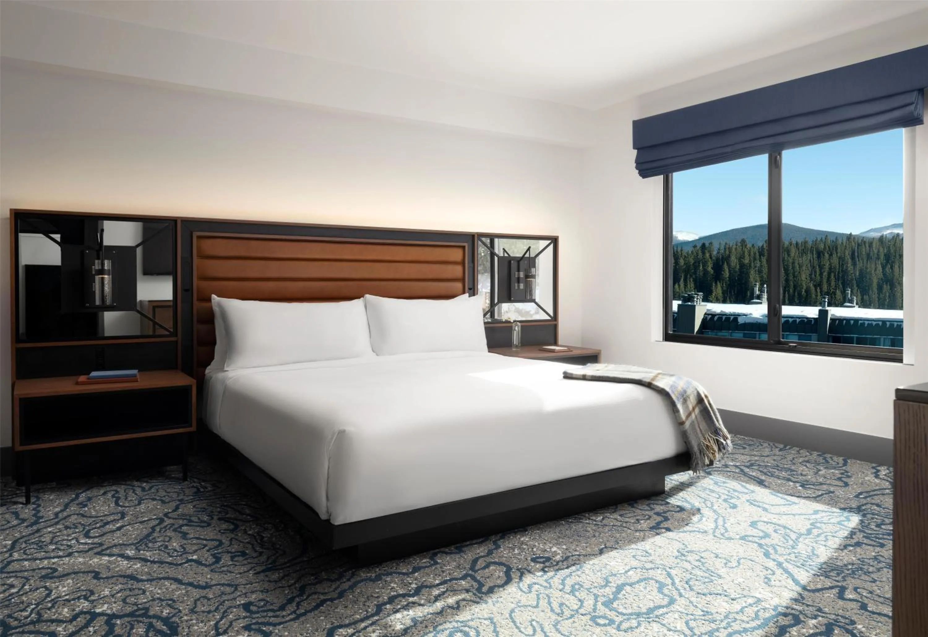 Bed in Hotel Alpenrock Breckenridge, Curio Collection by Hilton