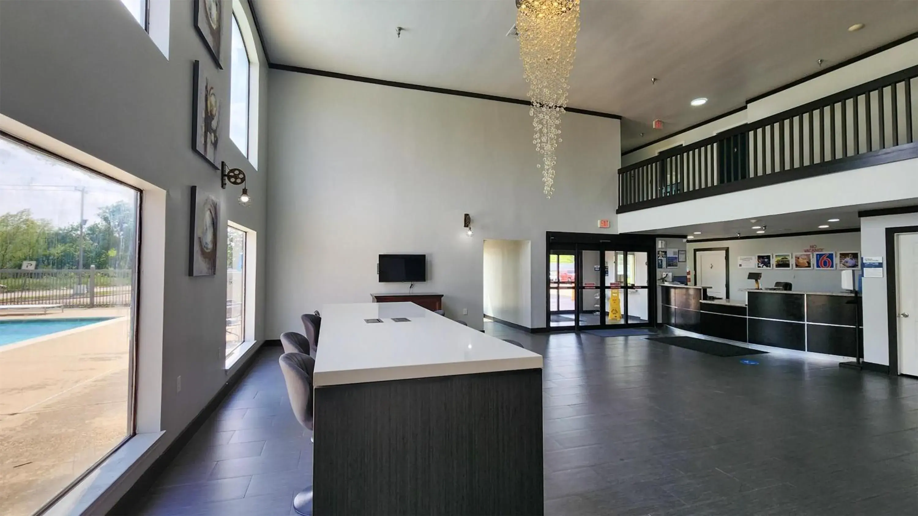 Lobby or reception in Motel 6-Ennis, TX Lobby or reception in Motel 6-Ennis, TX