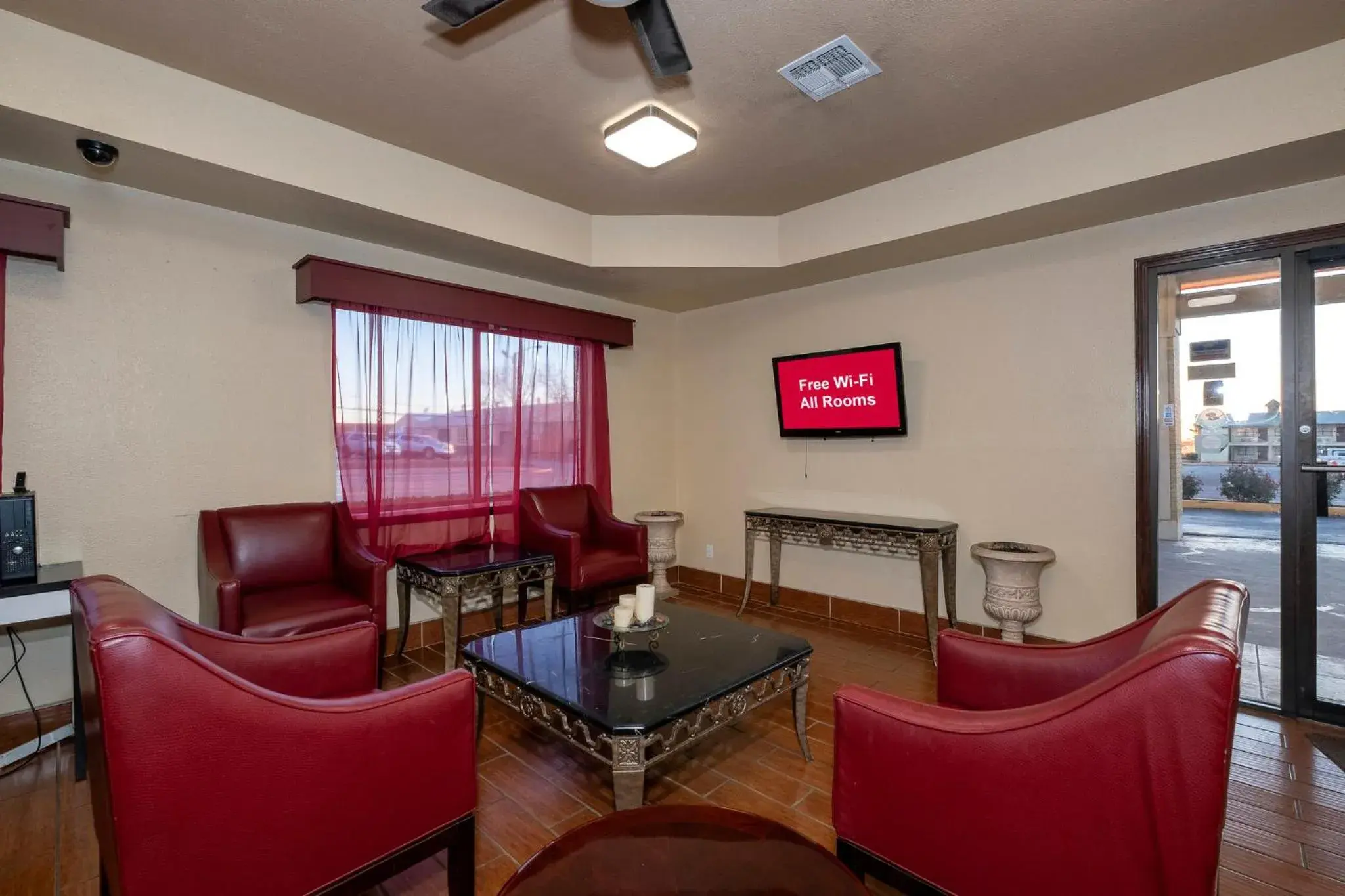 Lobby or reception in Red Roof Inn Childress Lobby or reception in Red Roof Inn Childress