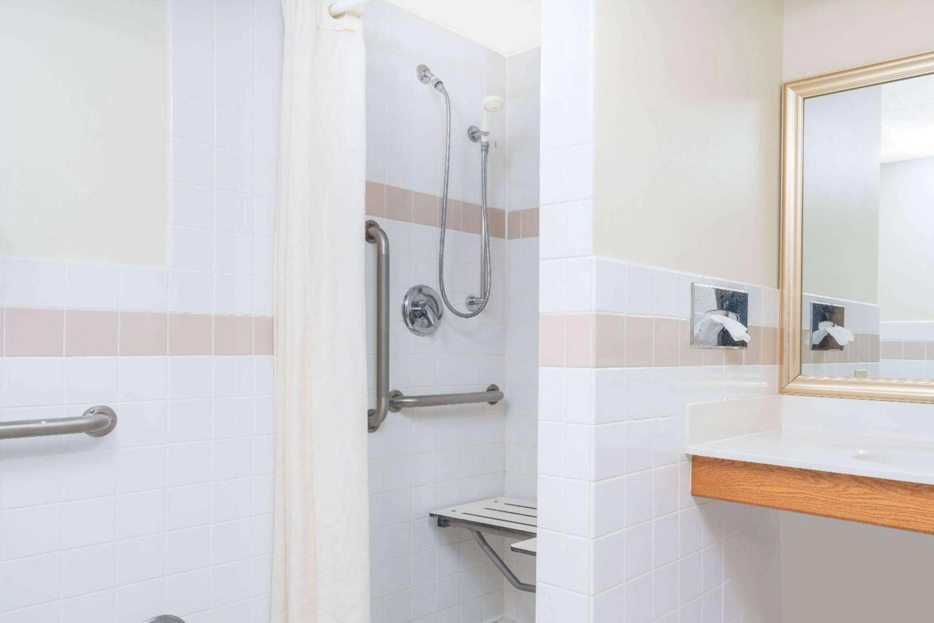 Shower in Baymont by Wyndham Kasson Rochester Area