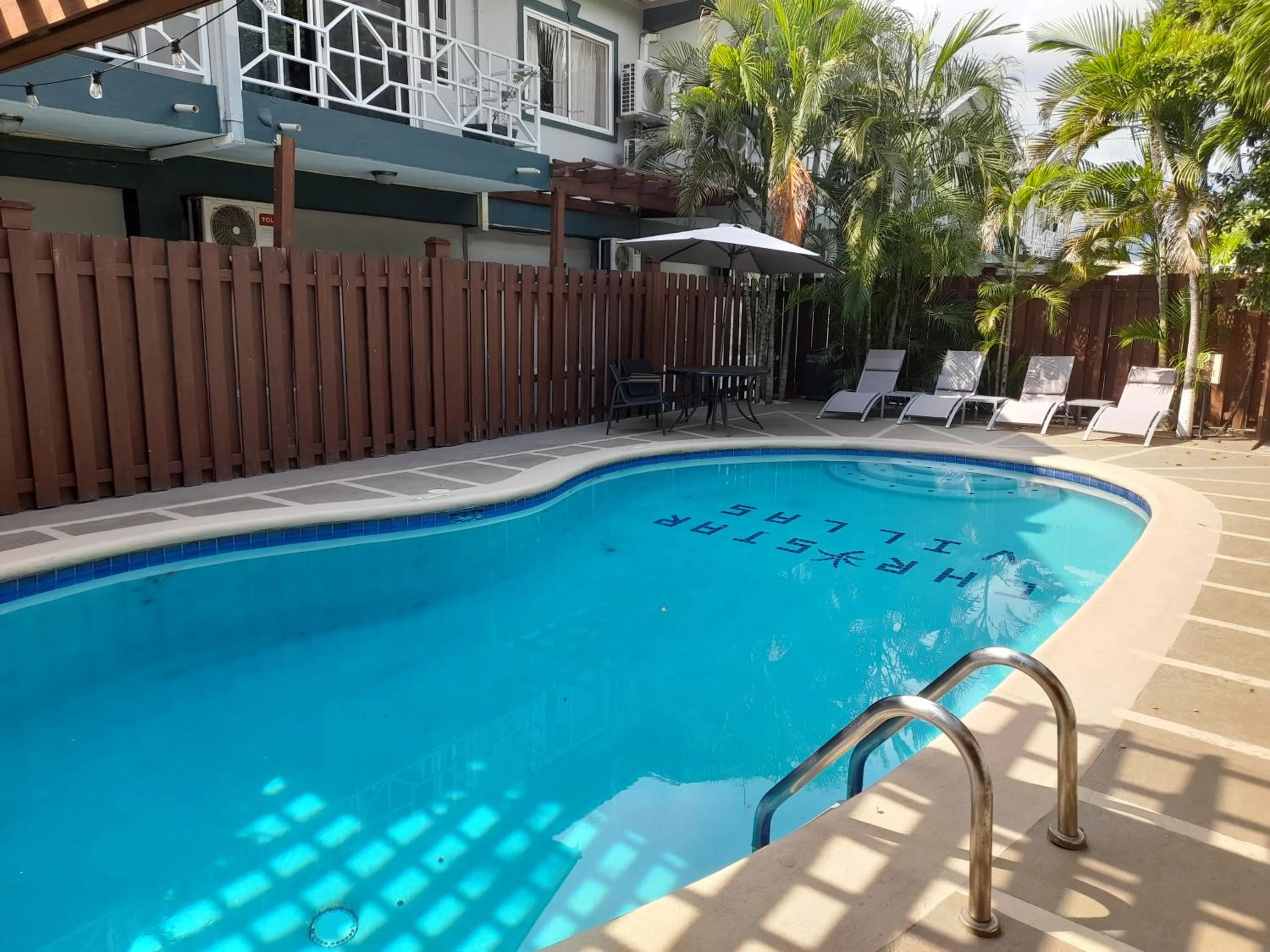 Swimming pool in Christar Villas Hotel