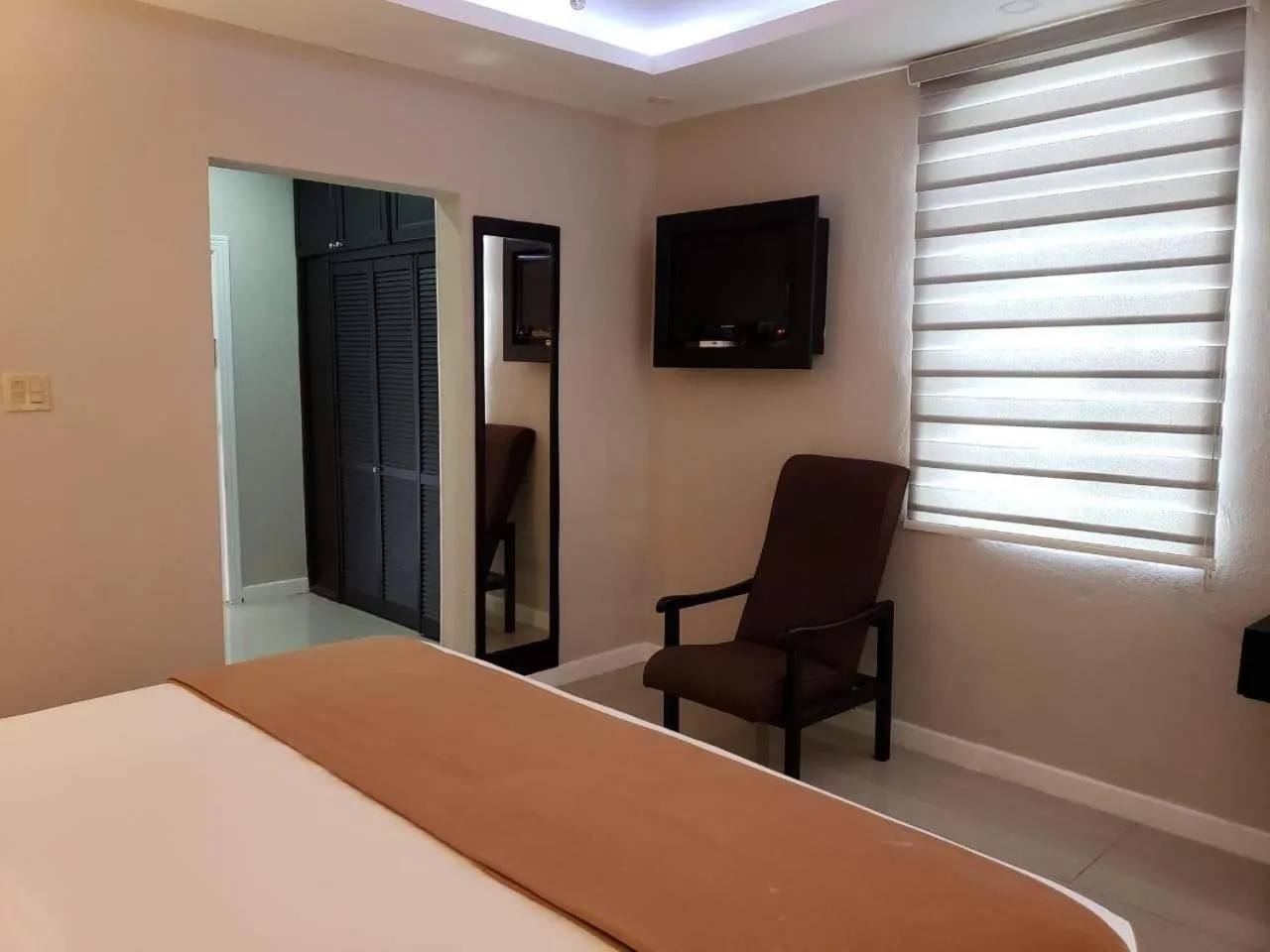 Bed in Christar Villas Hotel