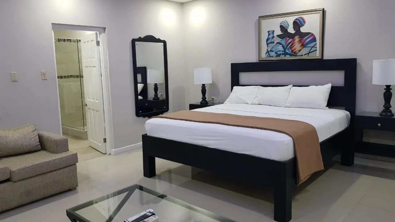 Bed in Christar Villas Hotel