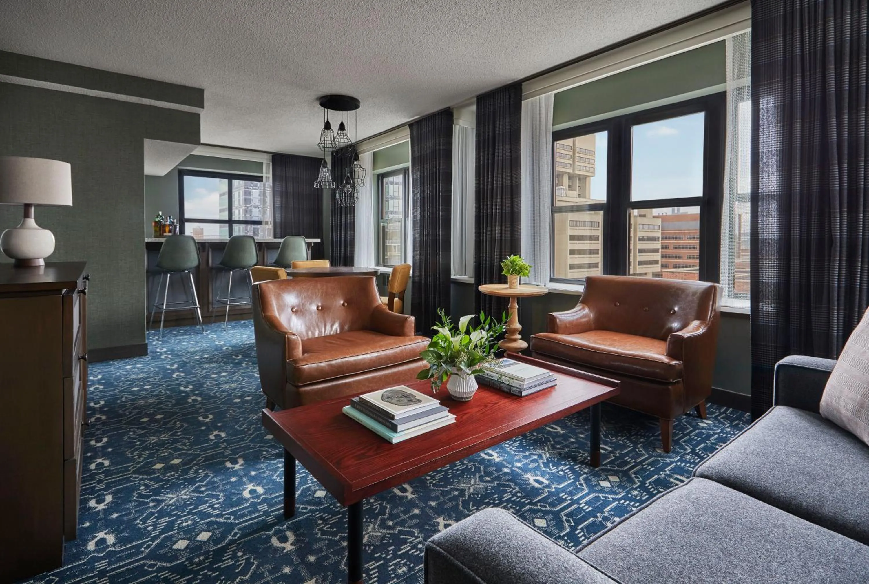 Living room in Graduate by Hilton Minneapolis