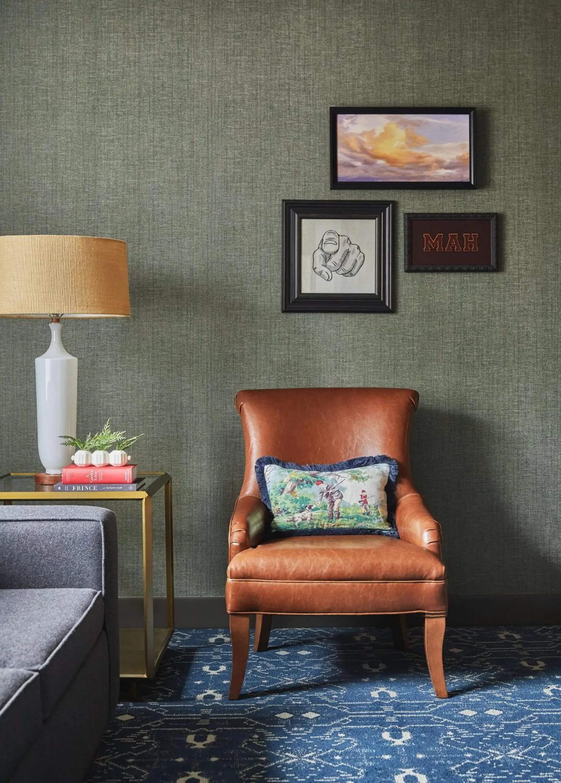 Living room in Graduate by Hilton Minneapolis Living room in Graduate by Hilton Minneapolis