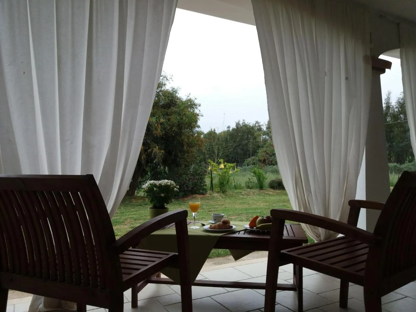Patio in B&B Briosa
