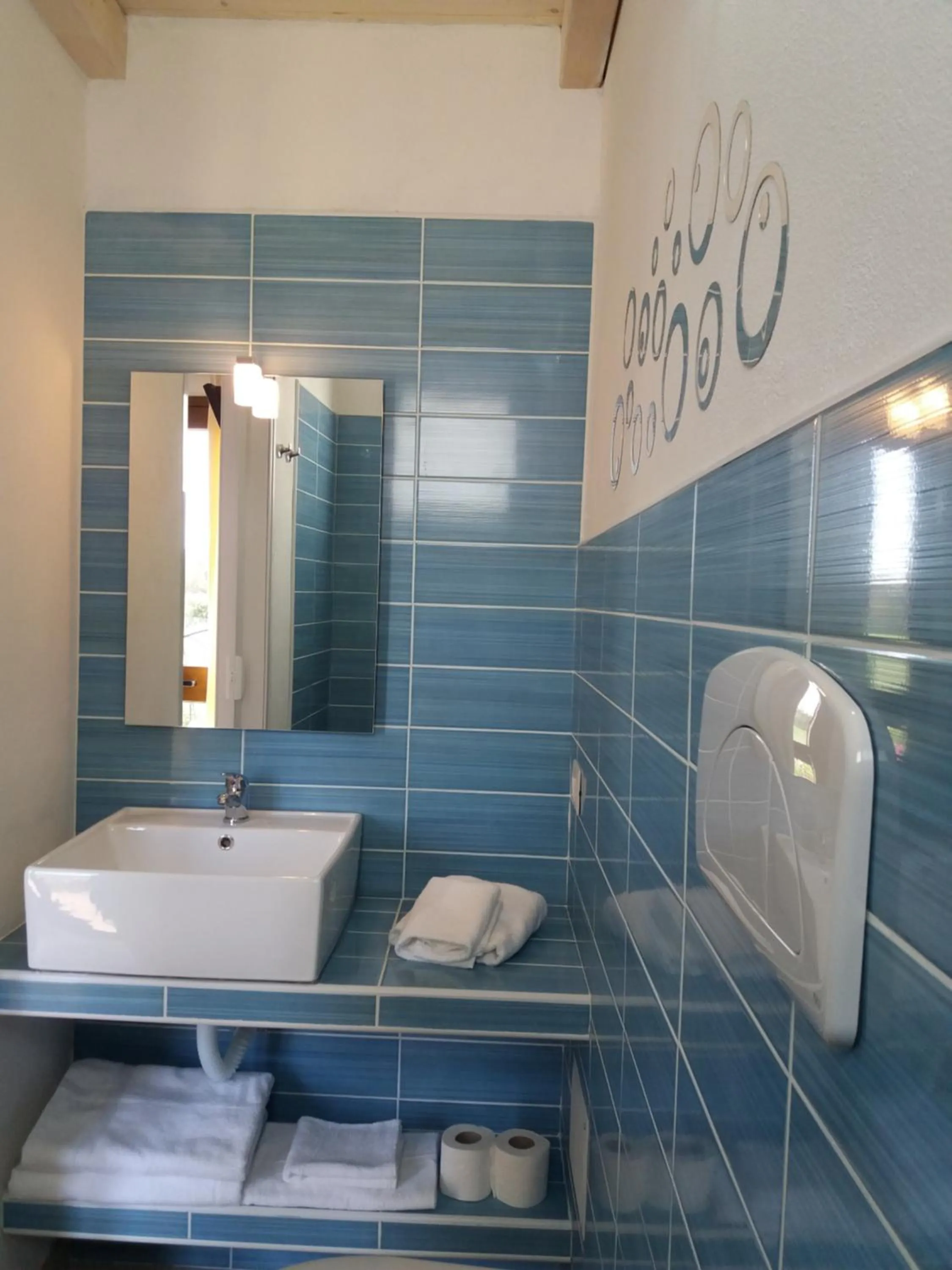 Toilet in B&B Briosa