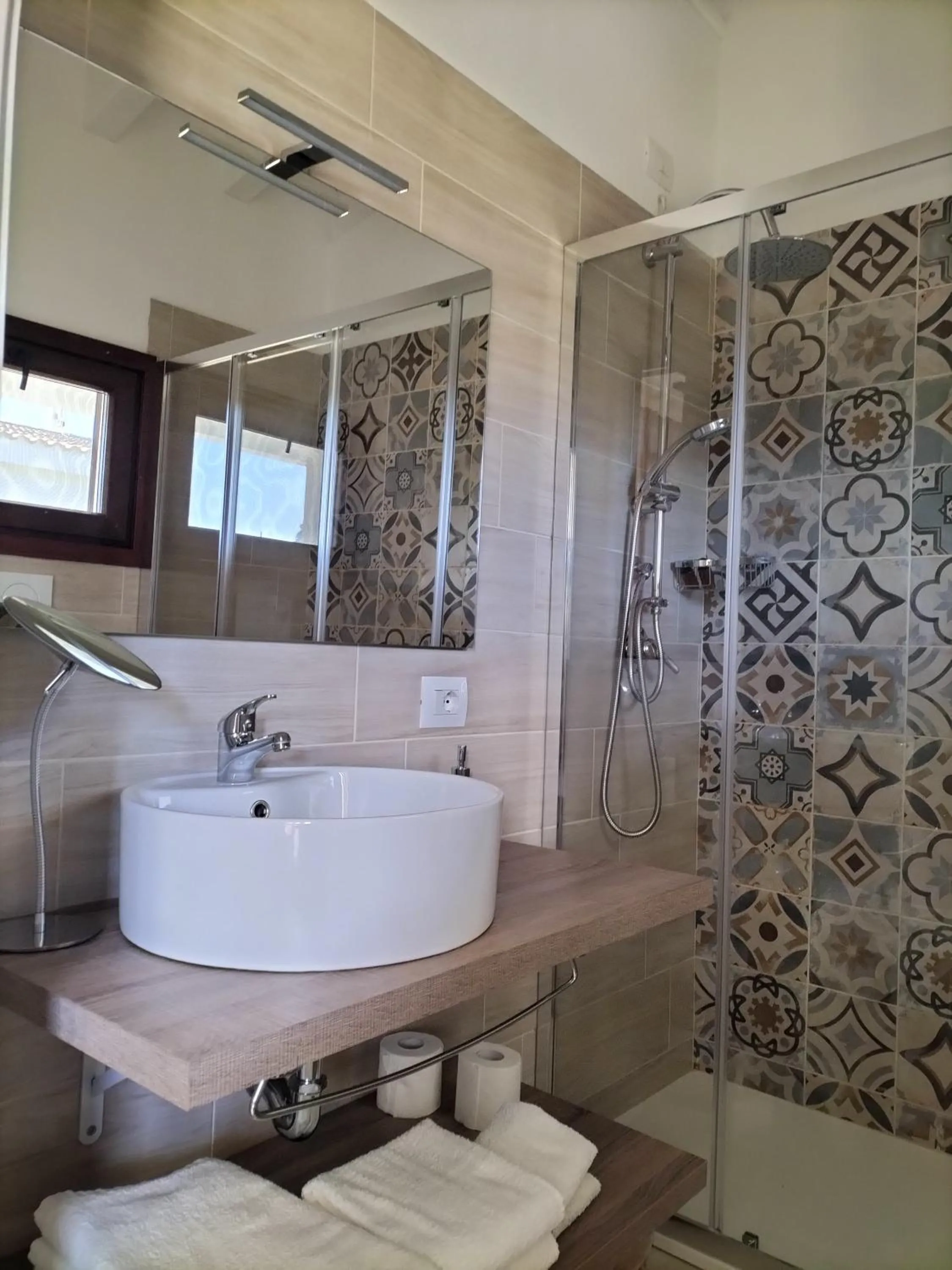 Shower in B&B Briosa