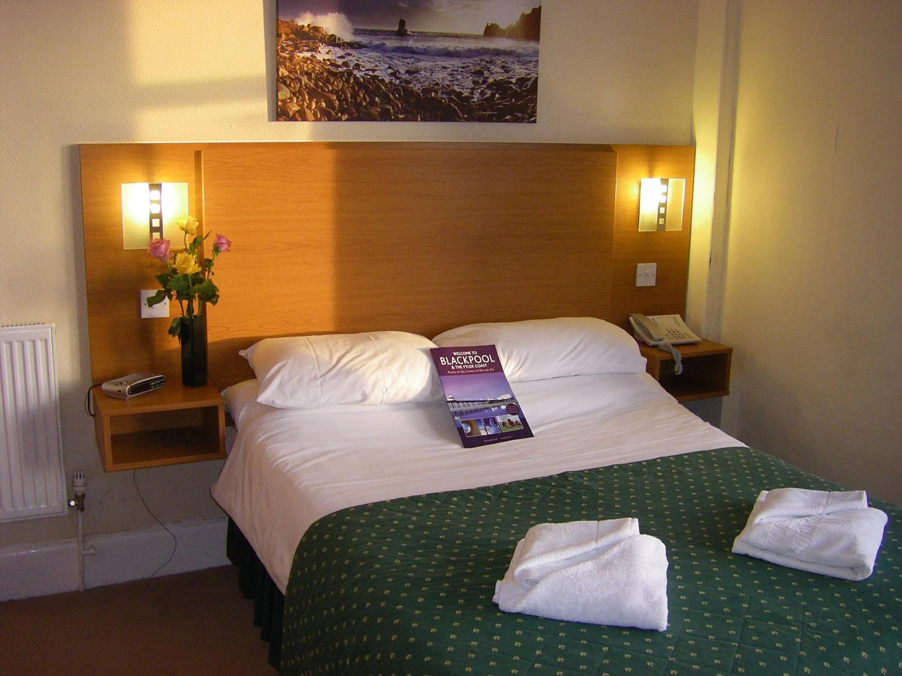 Decorative detail in The Waldorf - Near Pleasure Beach & Sandcastle