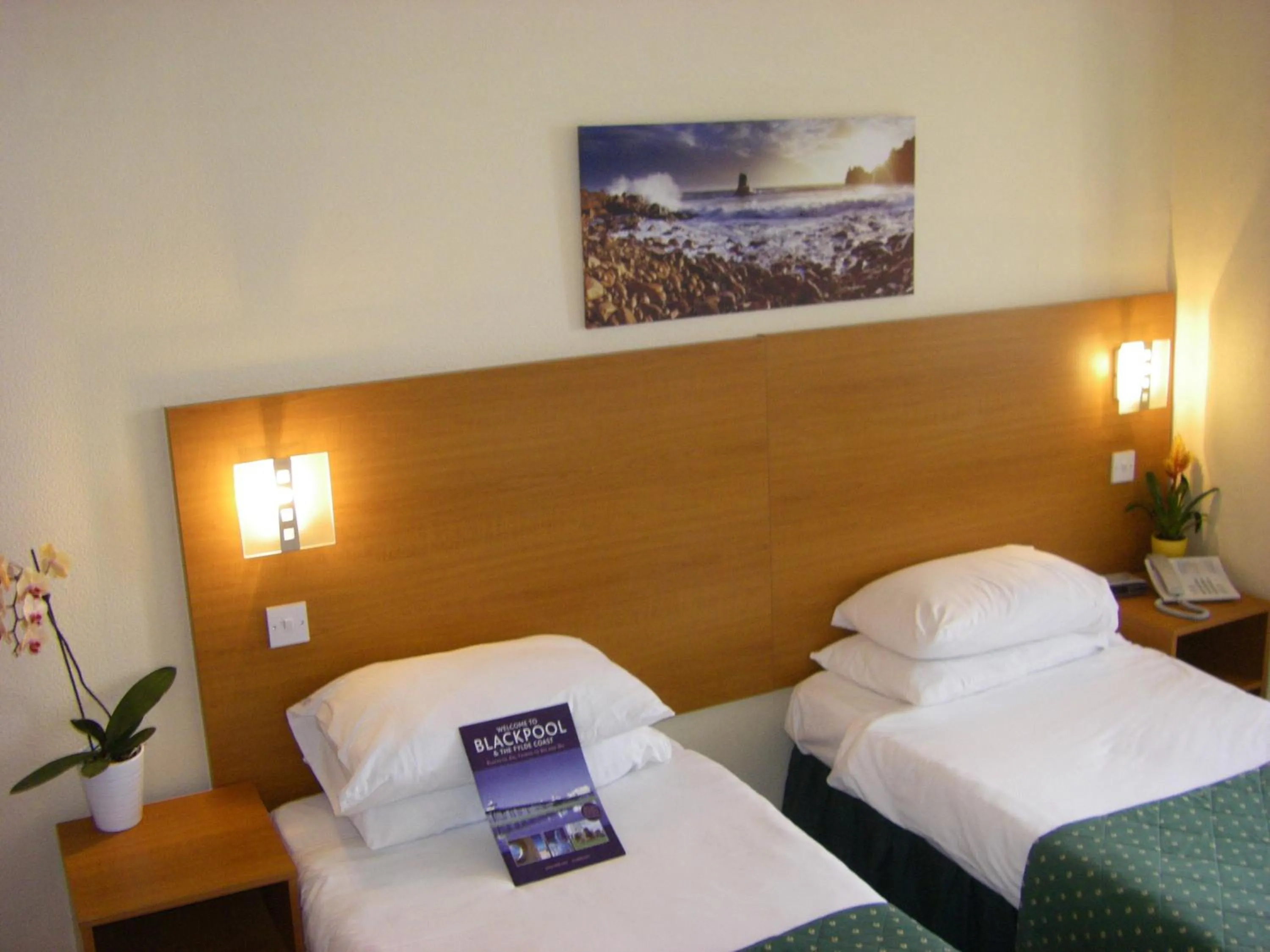 Decorative detail in The Waldorf - Near Pleasure Beach & Sandcastle