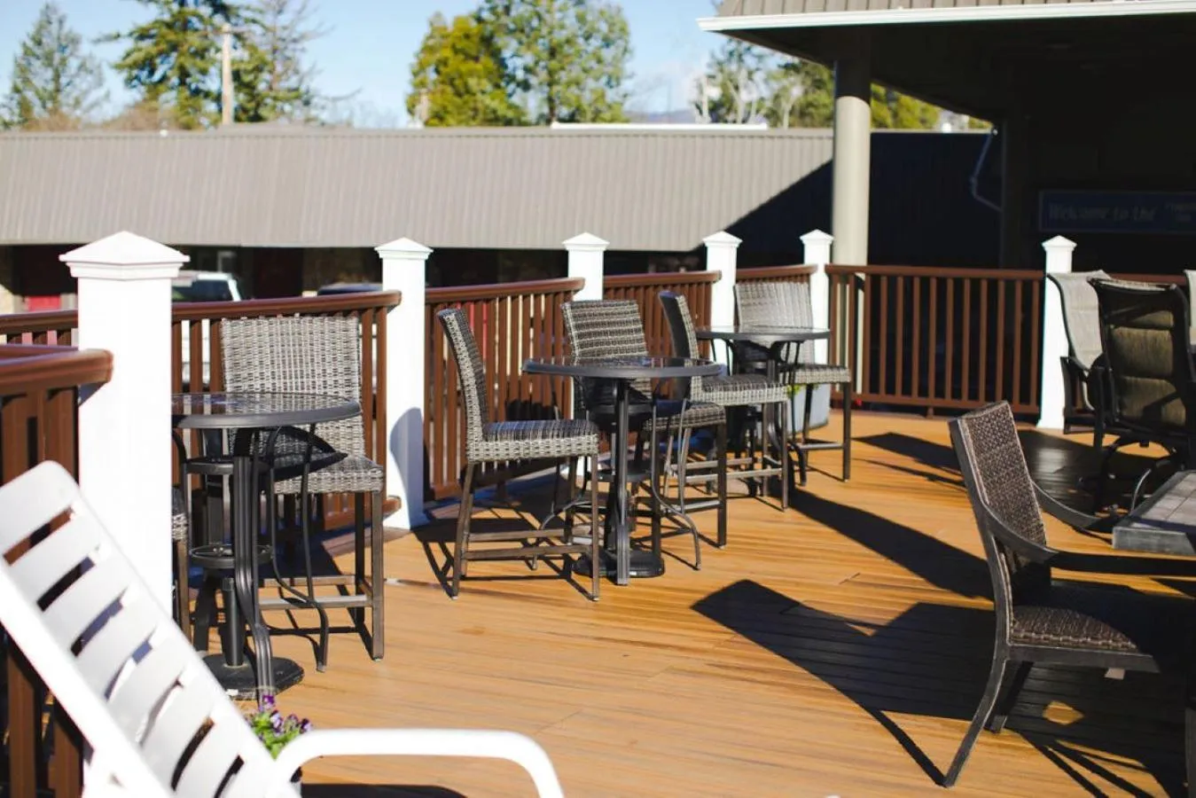 Patio in Flagship Inn of Ashland