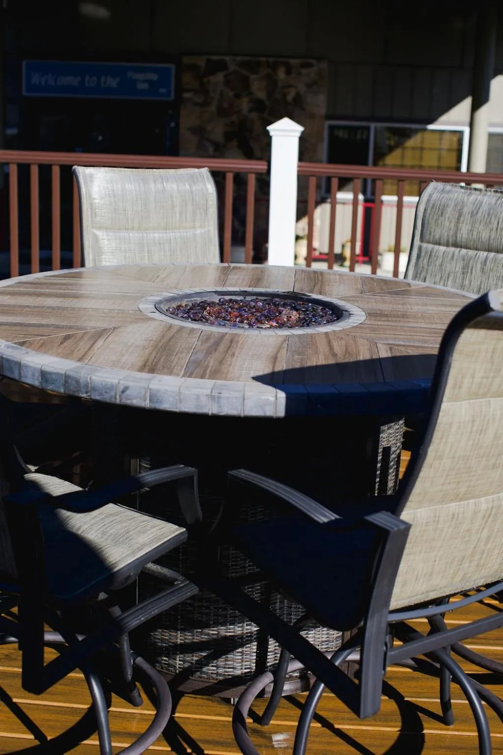 Seating area in Flagship Inn of Ashland