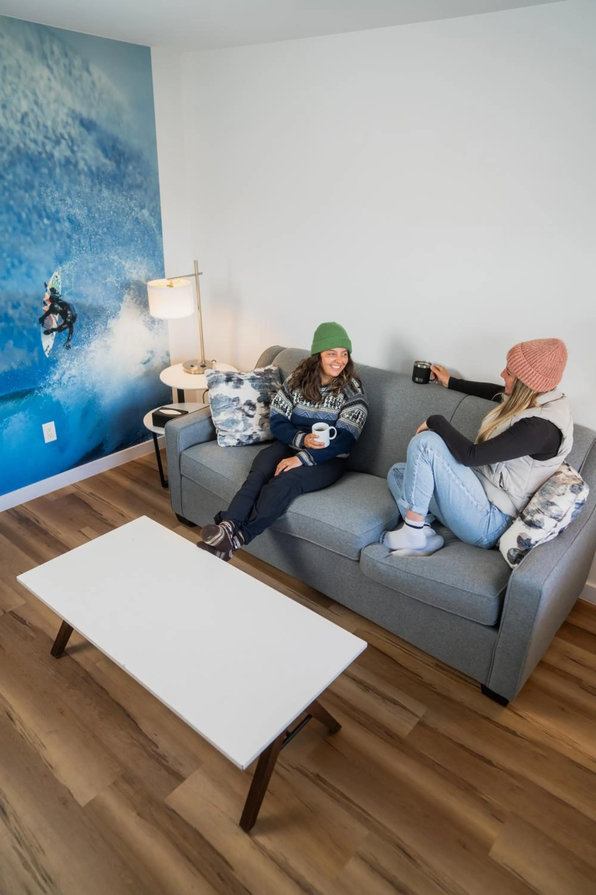 Living room in Tofino Resort + Marina