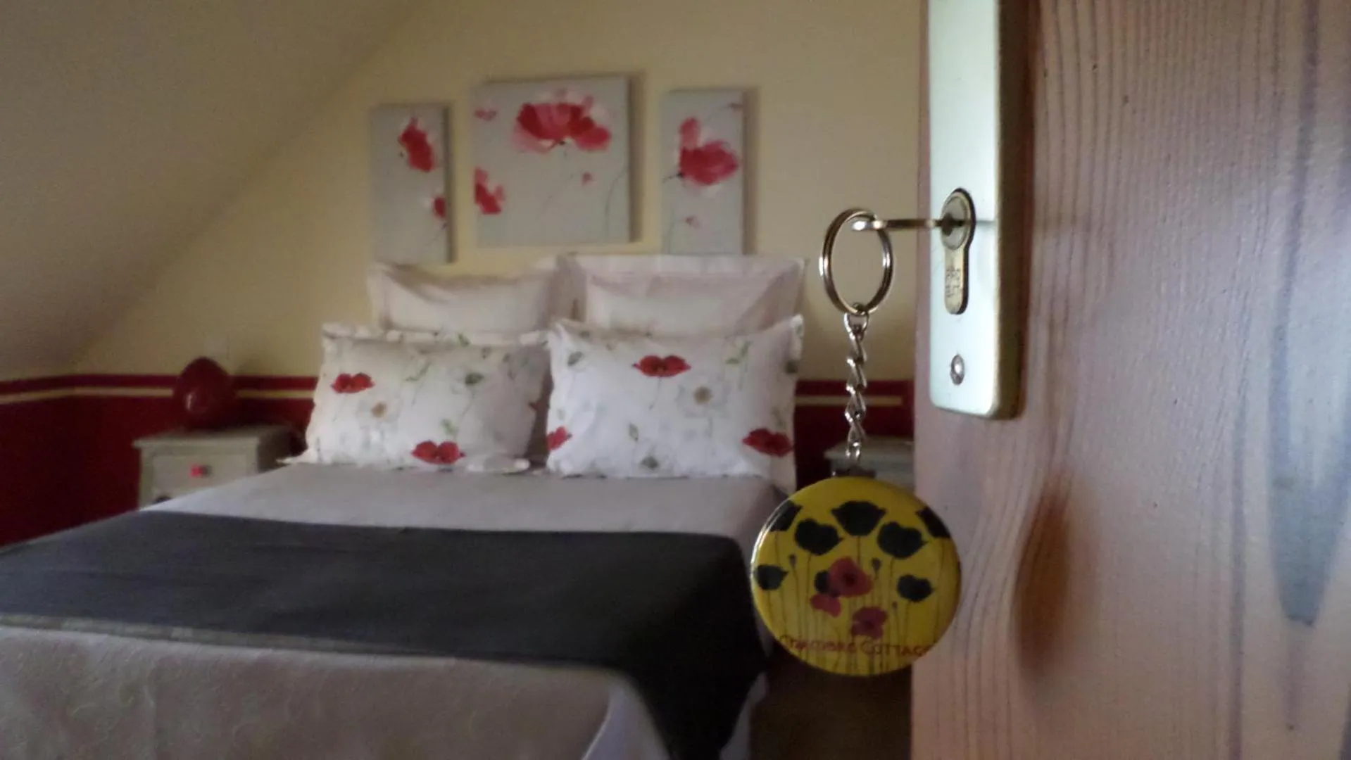 Bedroom, Bed in Chambres d'Hôtes La Rompardais