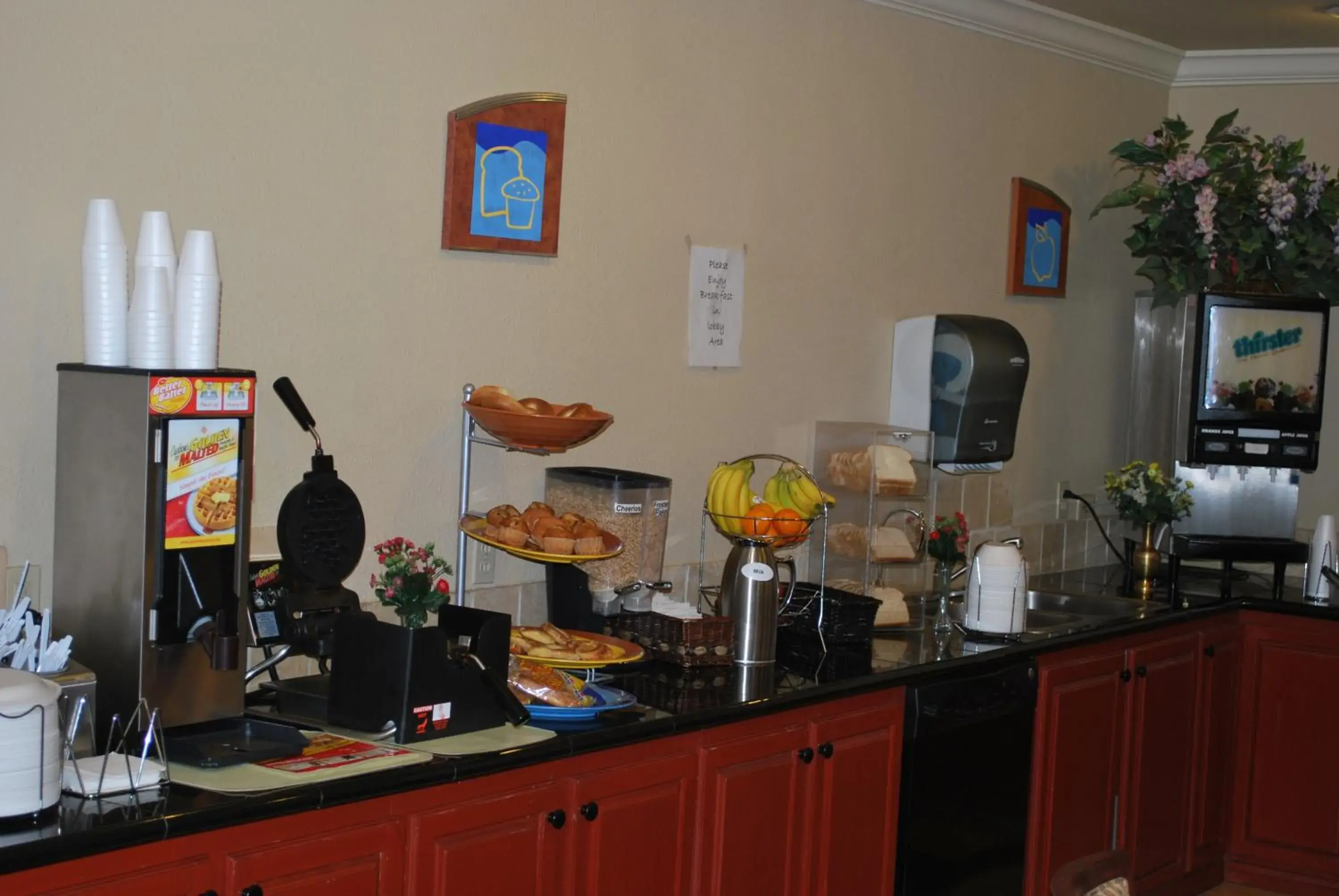 Restaurant/places to eat in Americas Best Value Inn Lubbock East Restaurant/places to eat in Americas Best Value Inn Lubbock East