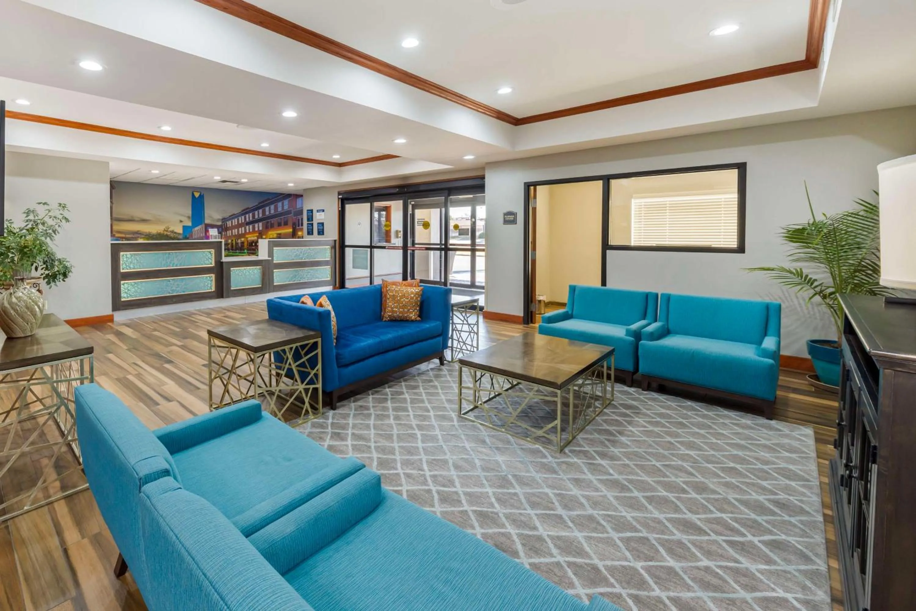 Lobby or reception in Best Western Plus Midwest City Inn & Suites