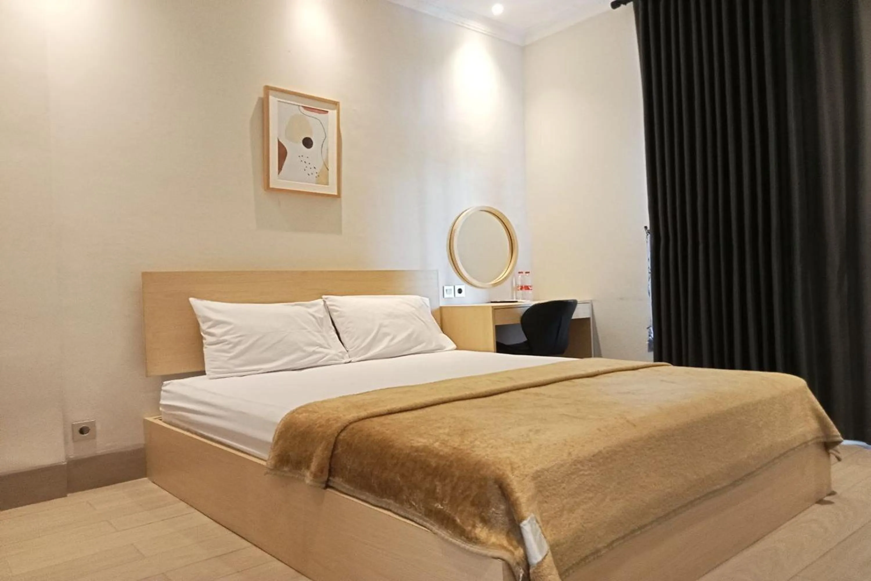 Bed in Hotel Bugis Asri