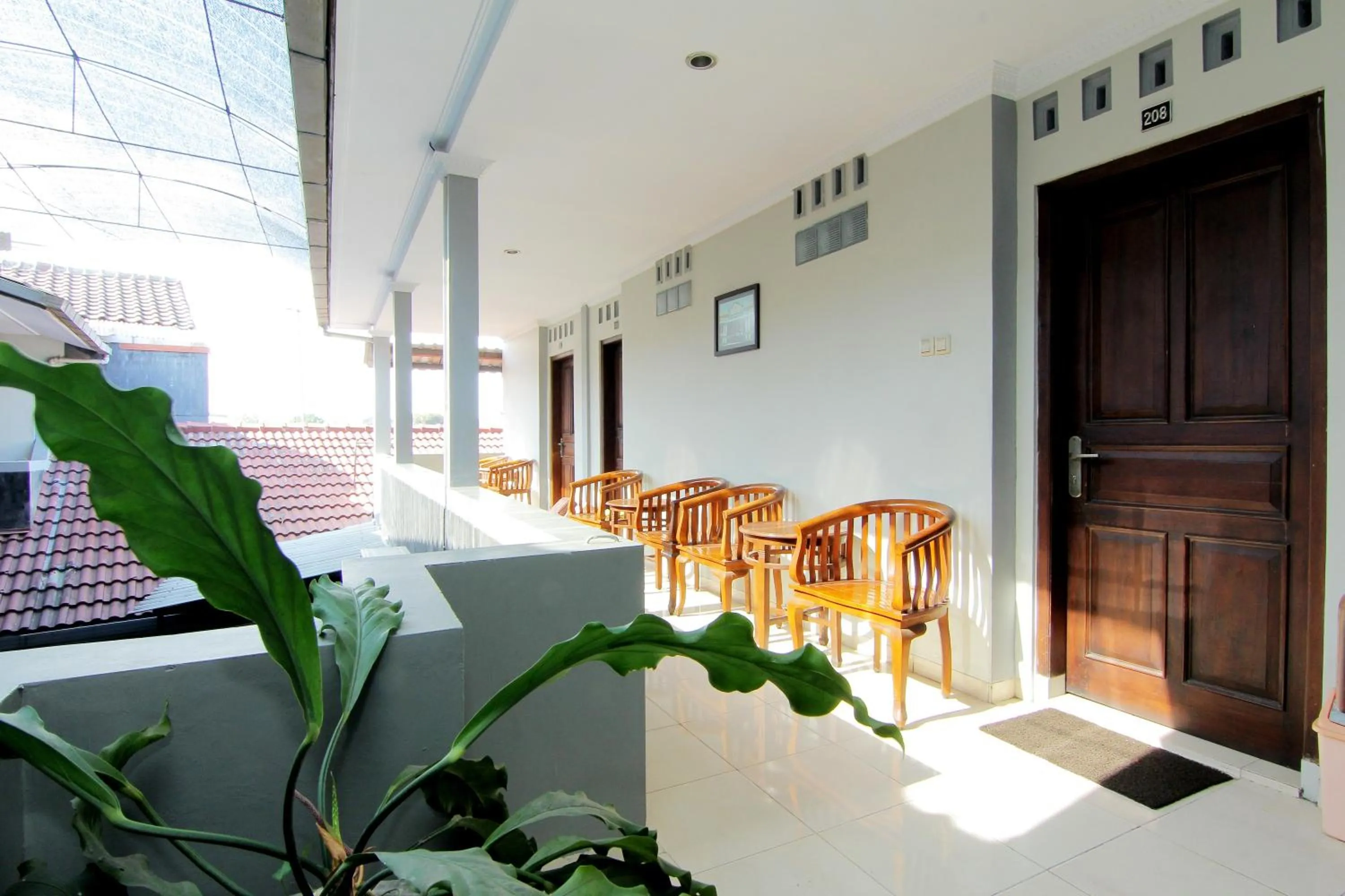 Patio in Hotel Bugis Asri