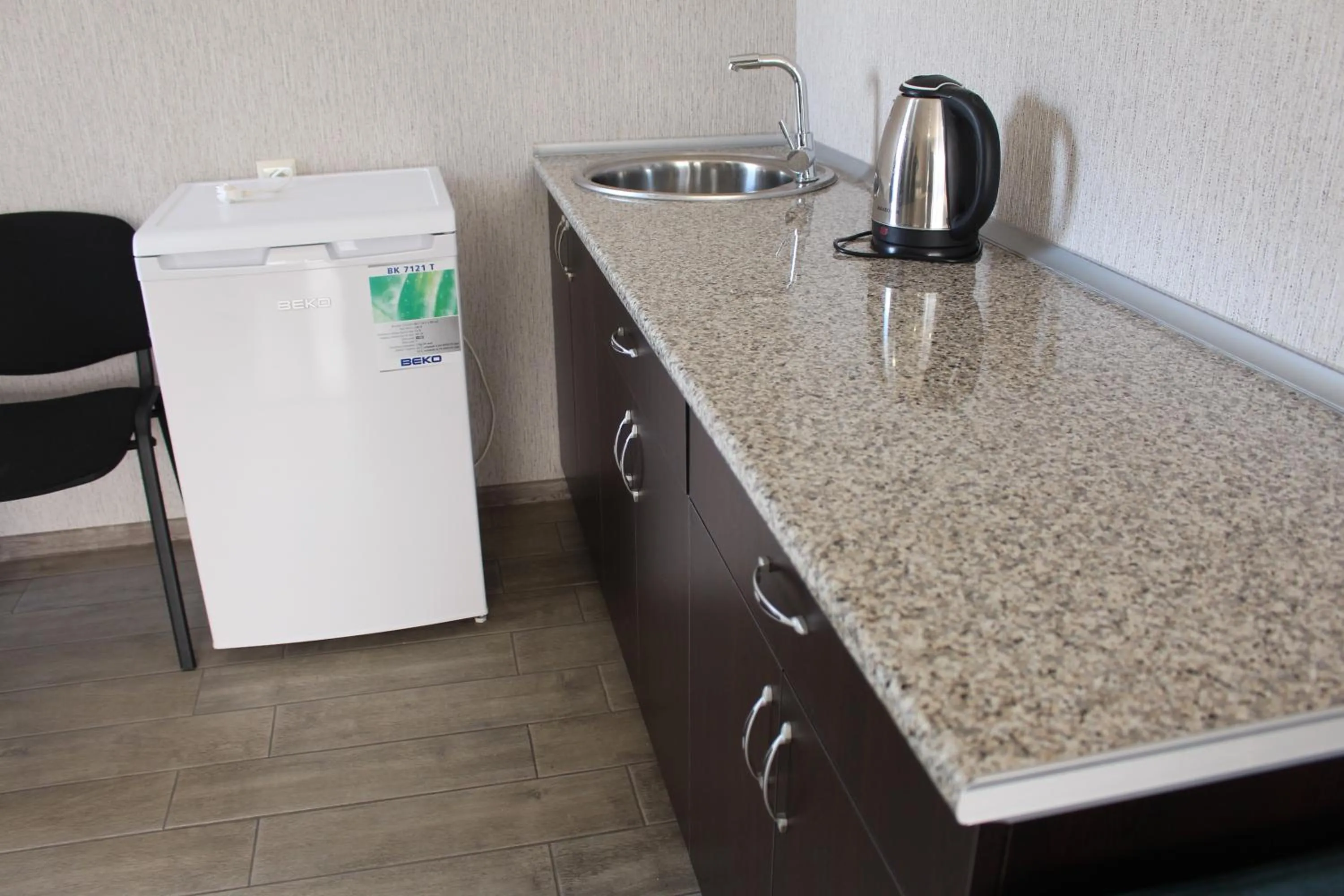 Kitchen or kitchenette in Hotel Rabati