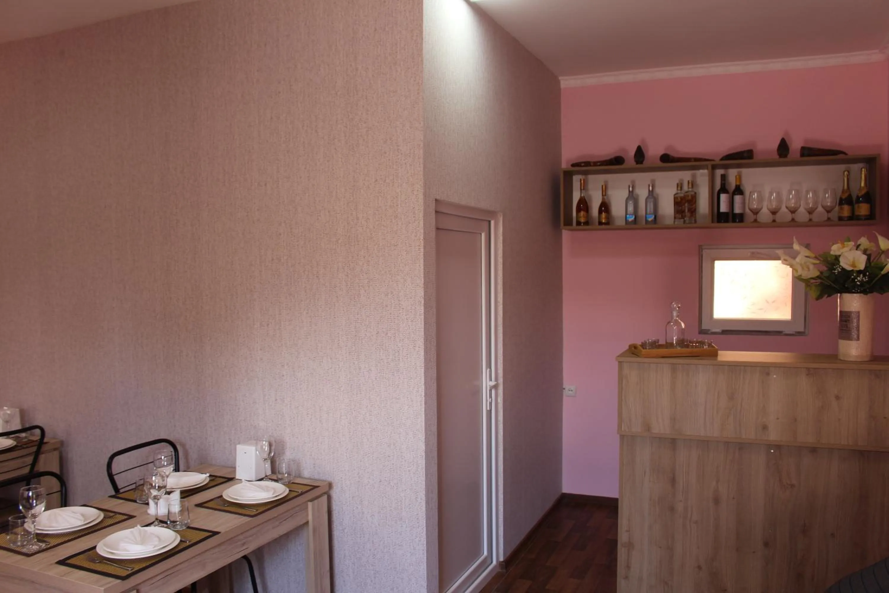 Kitchen or kitchenette in Hotel Rabati