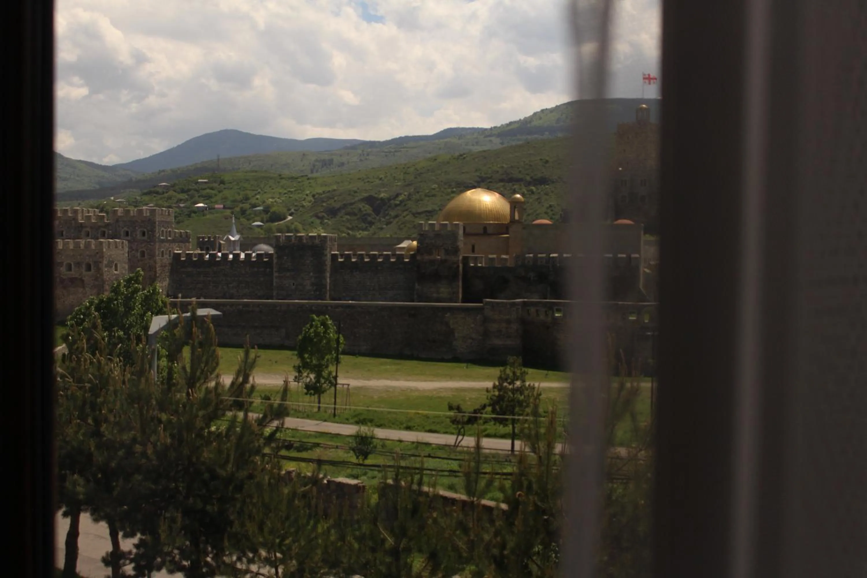 Garden view in Hotel Rabati