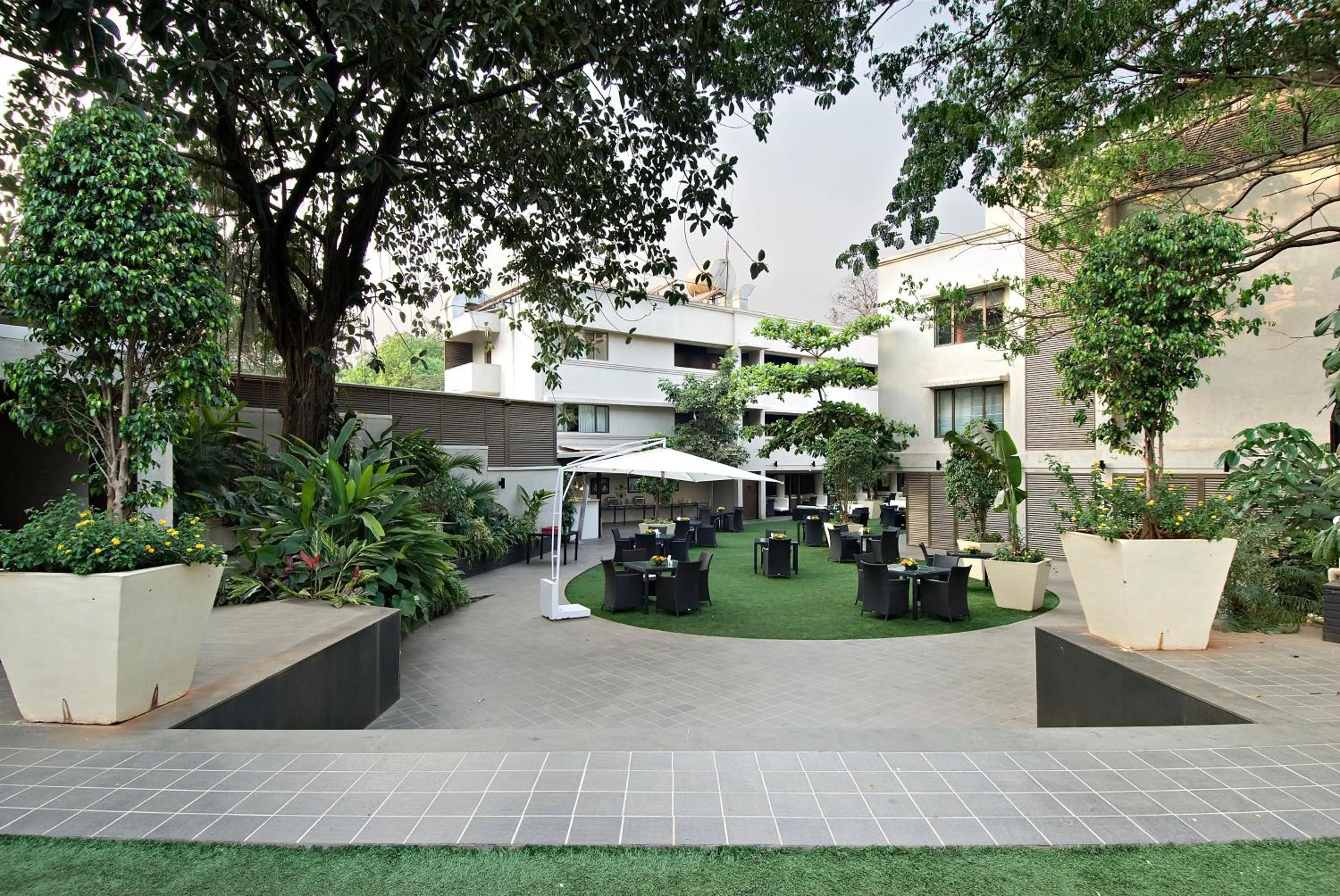 Patio in Citrus Hotel Lonavala