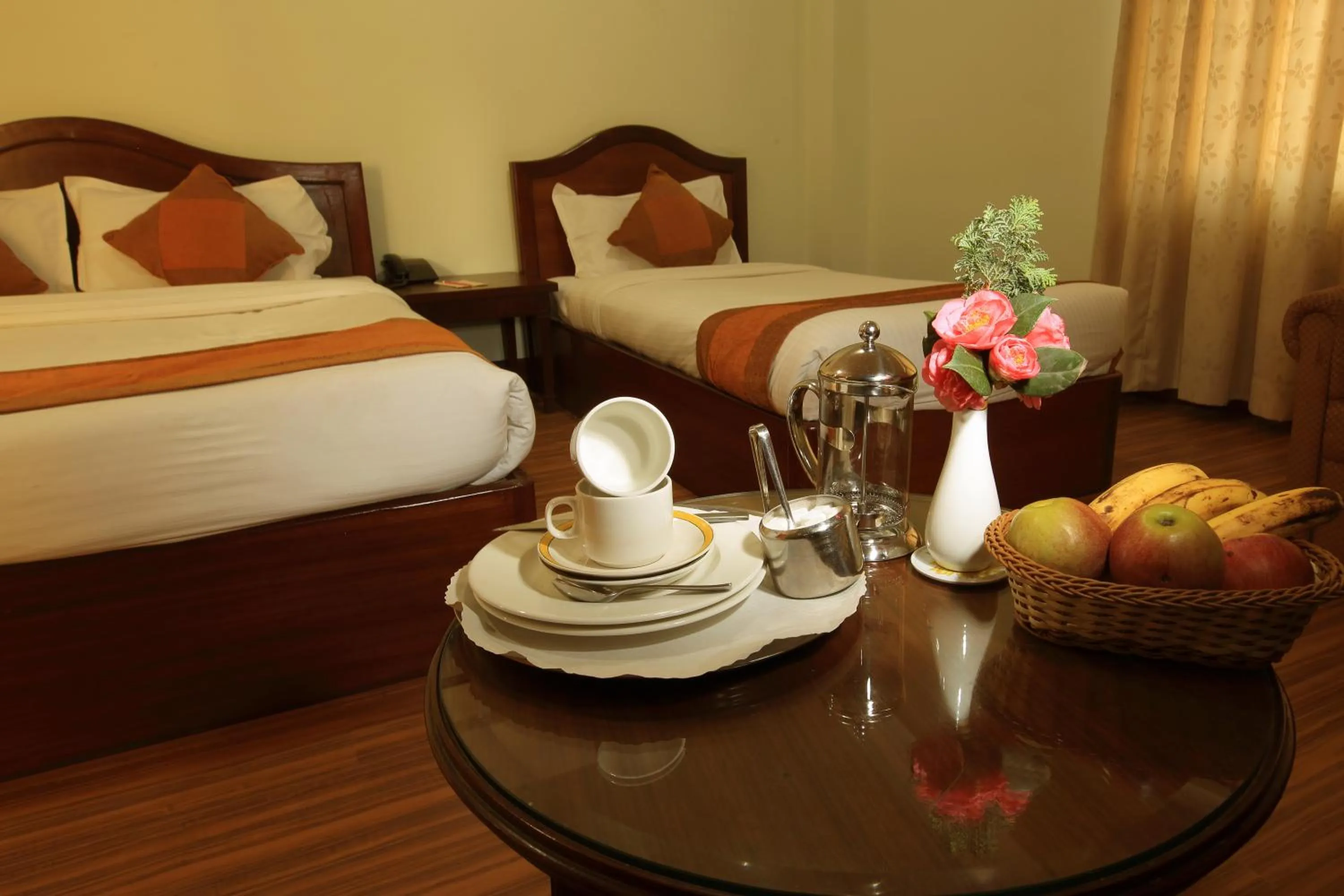 Bed in Samsara Boutique Hotel