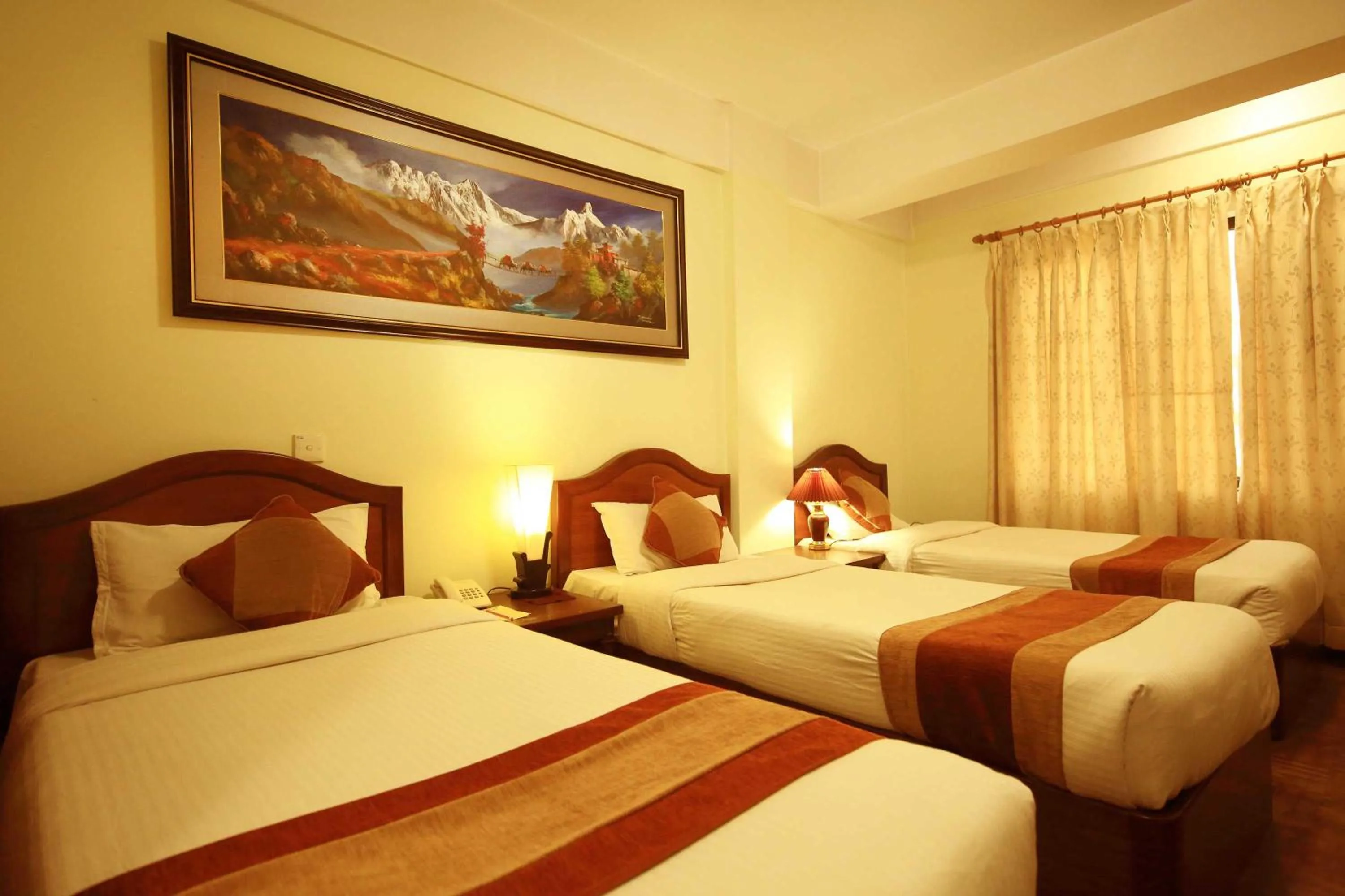 Bed in Samsara Boutique Hotel