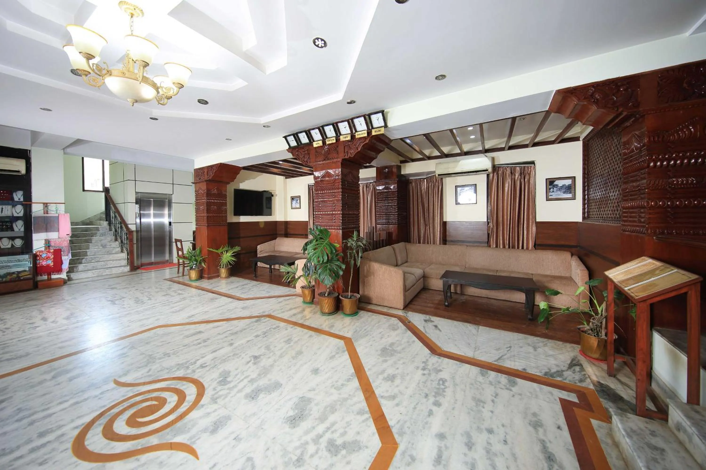 Lobby or reception in Samsara Boutique Hotel