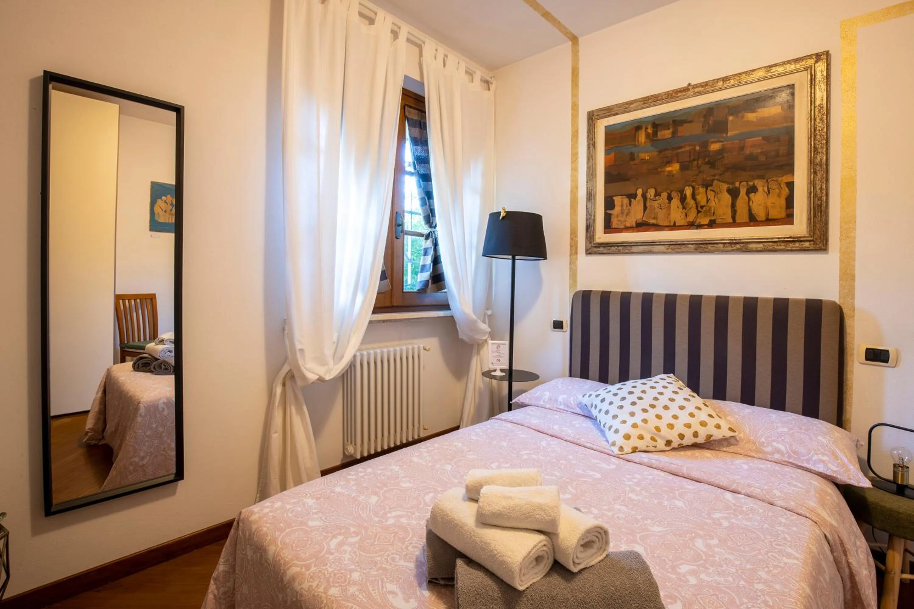 Photo of the whole room, Bed in La Stagione dell'Arte B&B
