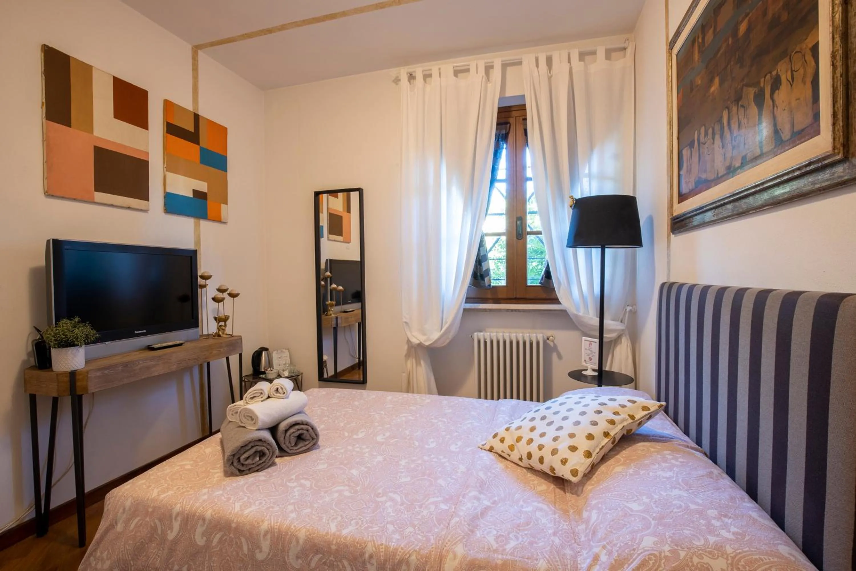 Photo of the whole room, Bed in La Stagione dell'Arte B&B