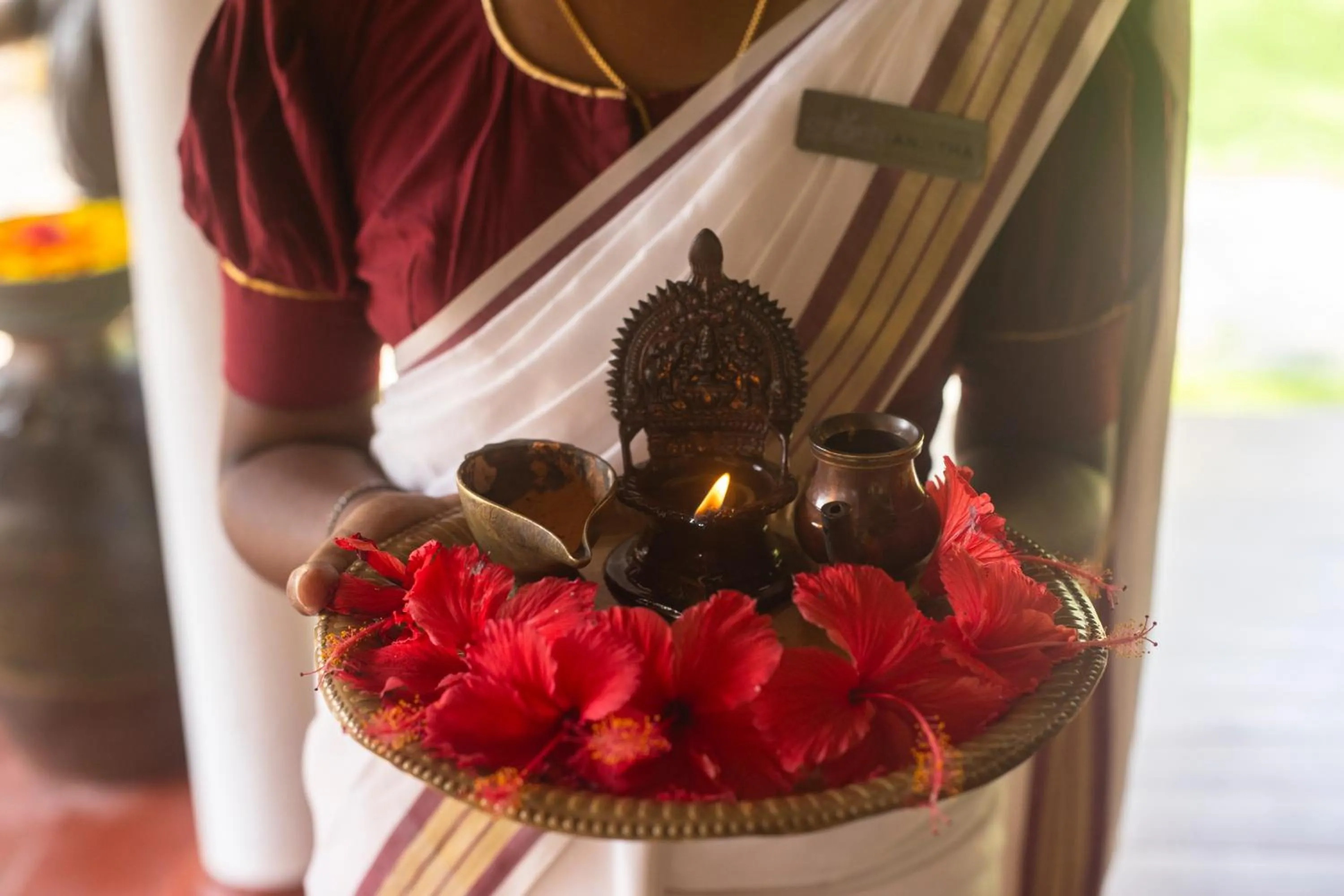 People in Coconut Lagoon Kumarakom - A CGH Earth Experience